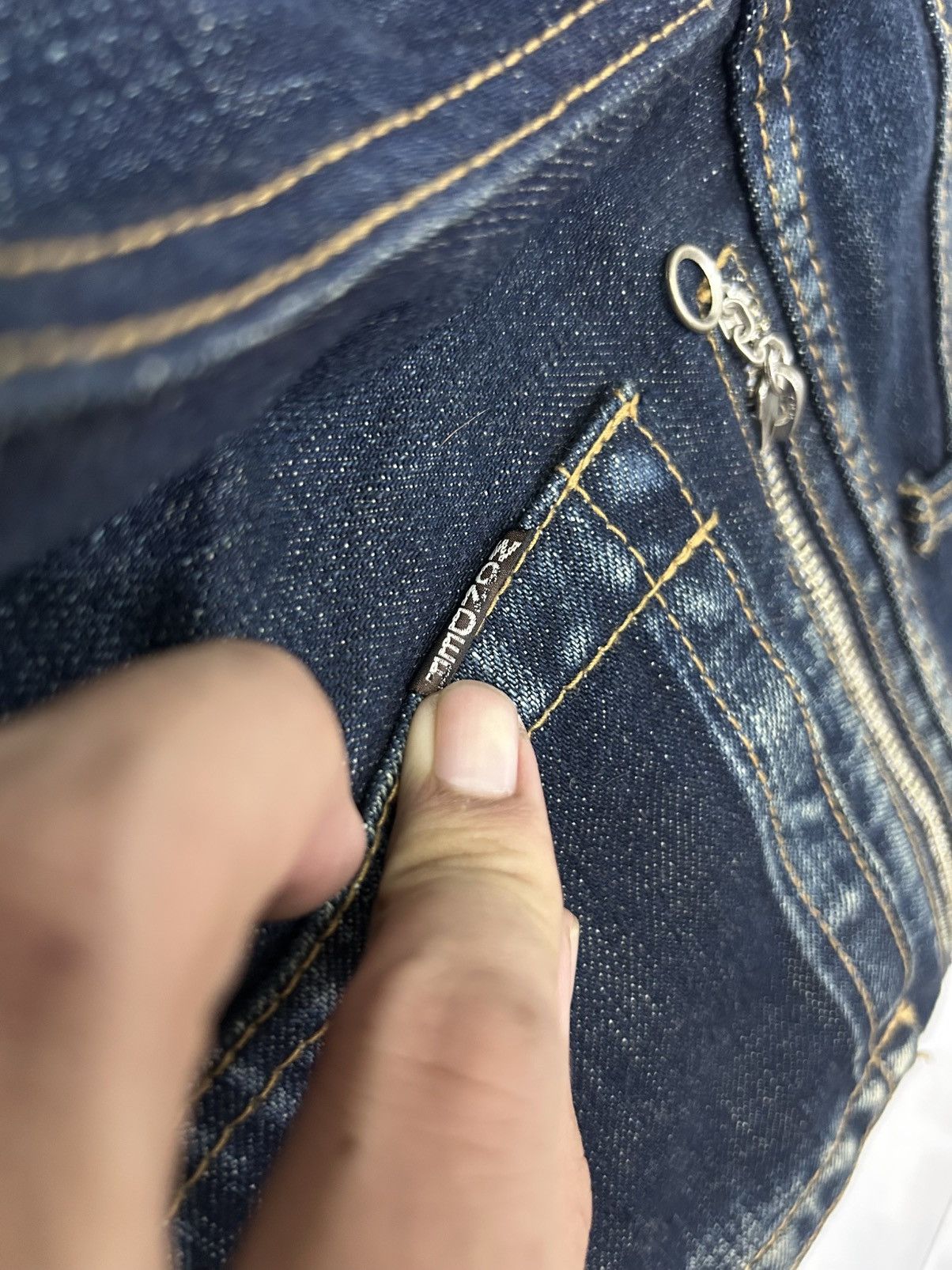 Cosmic Wonder × Japanese Brand × Vintage Vintage Cosmic Wonder Japanese Denim Slim Fit Jeans Size US 32 / EU 48 - 19 Thumbnail