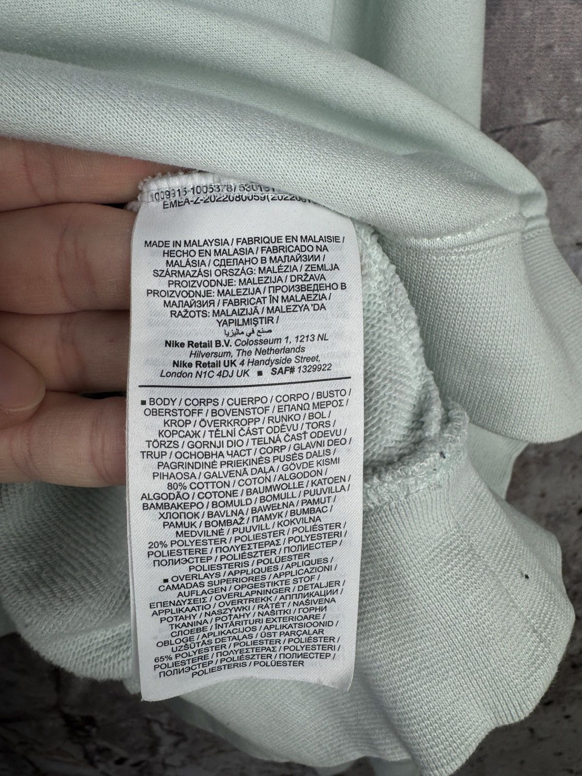 Nike Women’s Nike AIR Sweatshirt Hoodie Streetwear Size XL Size XL / US 12-14 / IT 48-50 - 7 Thumbnail