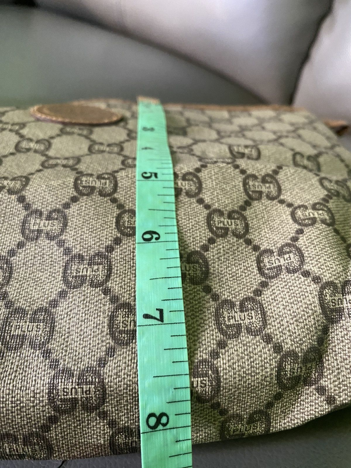 Gucci × Vintage GUCCI Plus Monogram Clutch Bag Size ONE SIZE - 4 Thumbnail