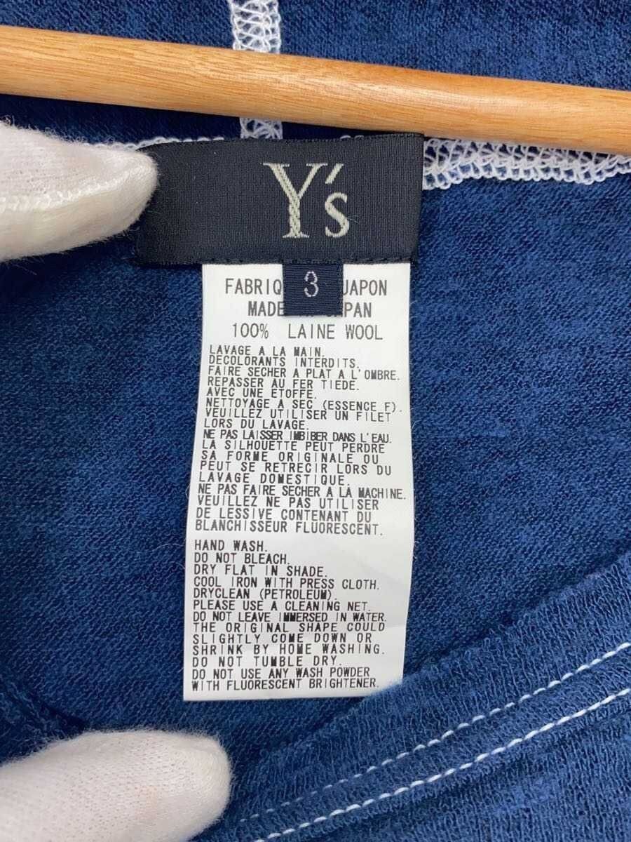 Yohji Yamamoto Contrast Stitch Wool Long Sleeve Tee Size US L / EU 52-54 / 3 - 4 Thumbnail
