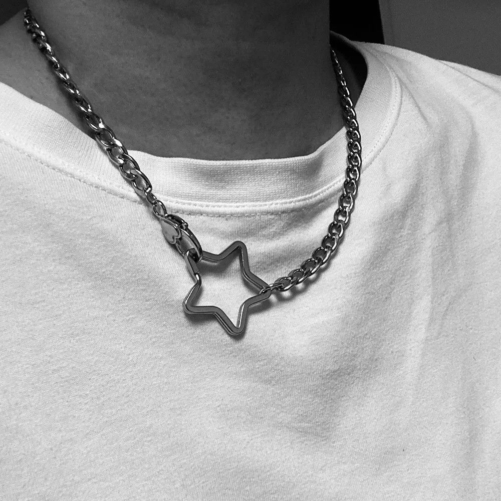 Jewelry Star Heart Choker Necklace Size ONE SIZE - 1 Thumbnail