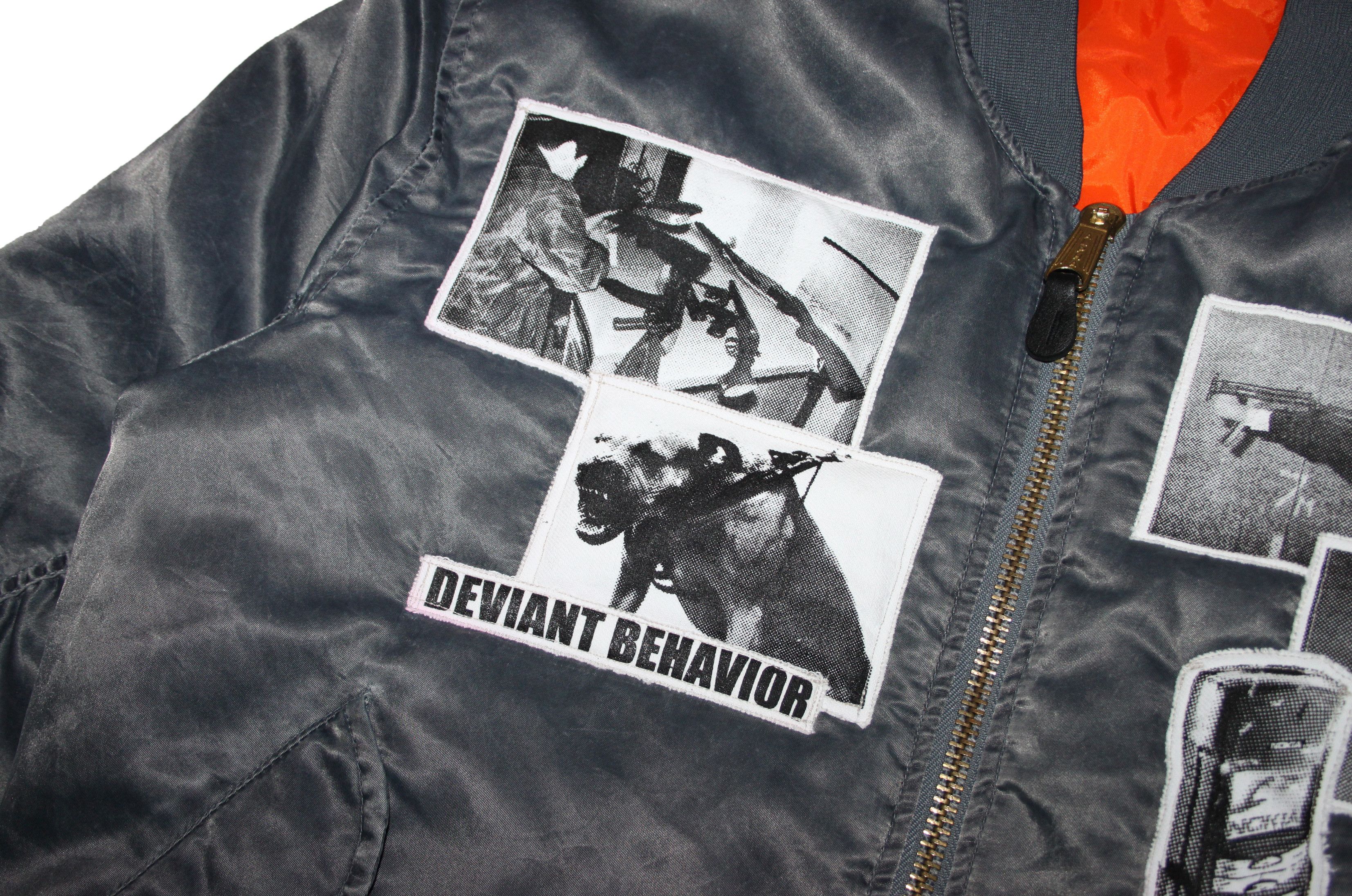 Other 1of1 Vintage Custom Bomber MA-1 Jacket flyers man Size US M / EU 48-50 / 2 - 4 Thumbnail