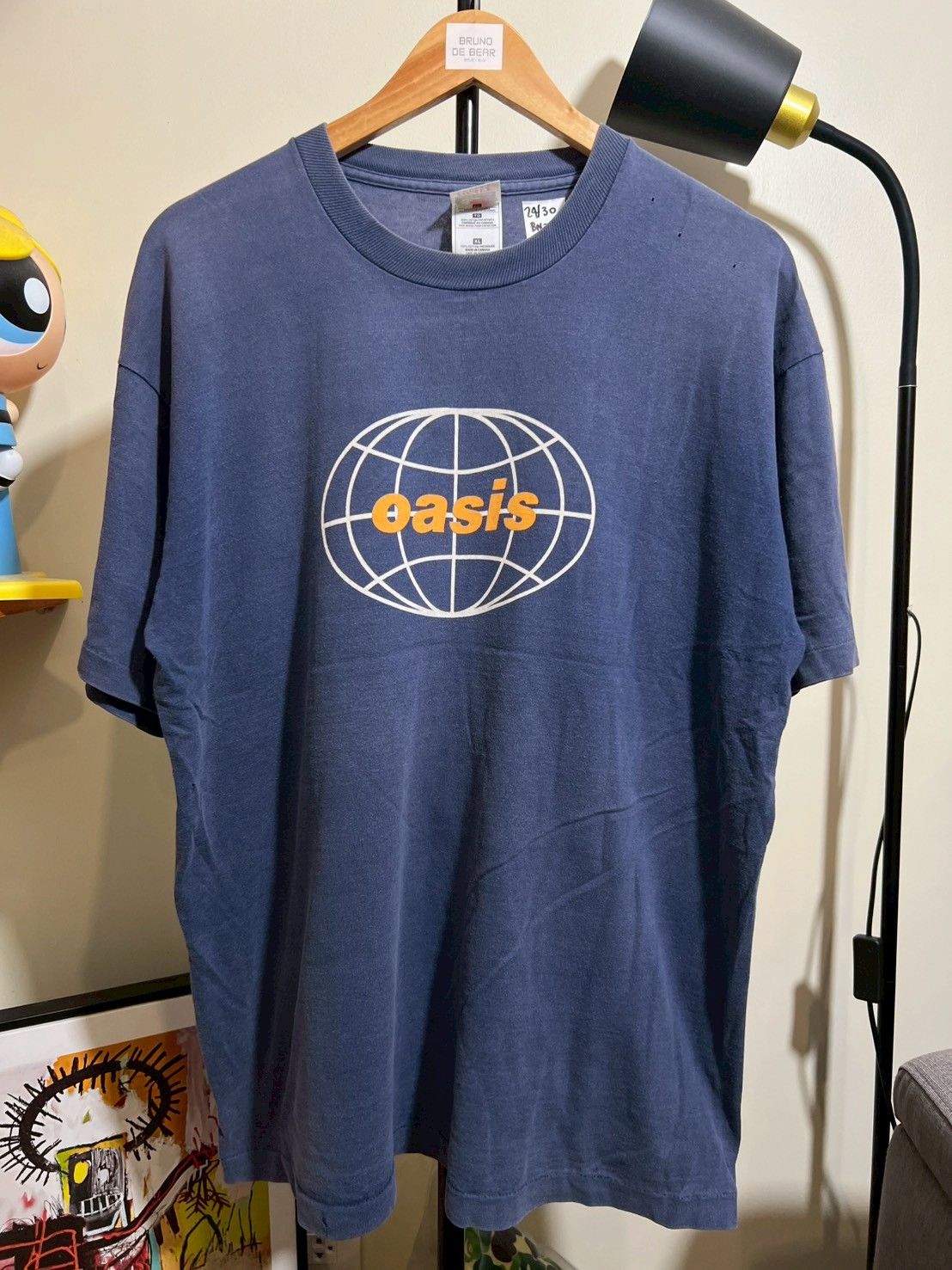 Band Tees × Vintage Vintage 1998's Oasis All Around The World USA Canada bnz02 Size US XL / EU 56 / 4 - 6 Thumbnail