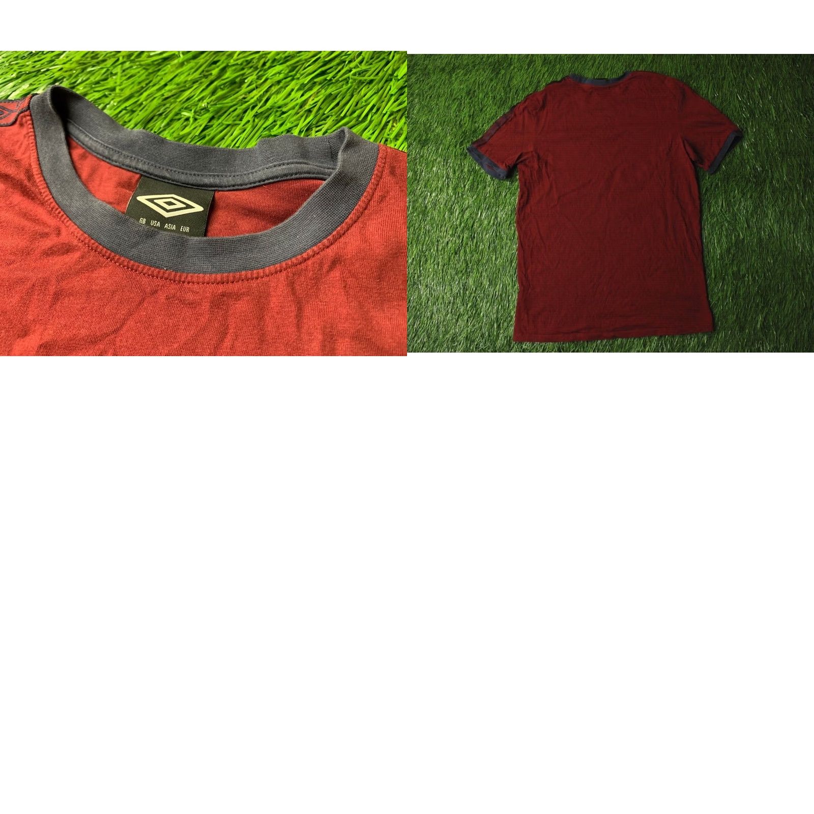 Umbro UMBRO ORIGINAL 2018 MEN CASUAL STRIPES SHIRT TEE JERSEY SIZE MEDIUM Size US M / EU 48-50 / 2 - 8 Thumbnail