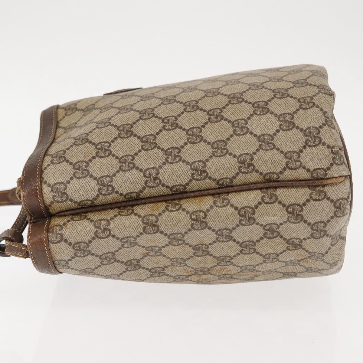 Gucci GUCCI GG Supreme Shoulder Bag Pvc Leather Beige Size ONE SIZE - 6 Thumbnail