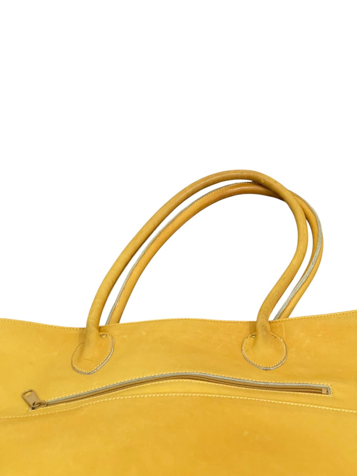 Leather Full Leather Vtg Tak Japan Tote Shoulder Bag 7🟩 Size ONE SIZE - 18 Thumbnail