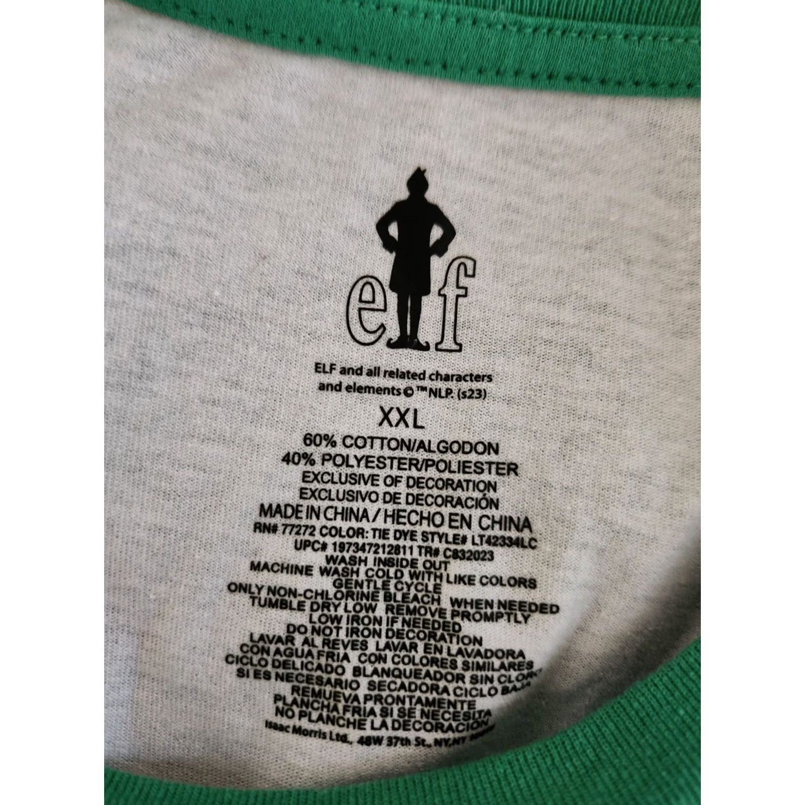Vintage ELF Christmas Shirt Juniors XXL Santa’s Coming I Know Him Size XXL / US 16-18 / IT 52-54 - 2 Thumbnail