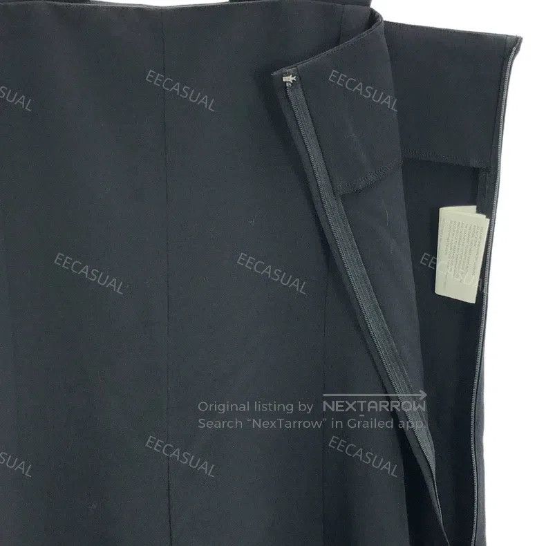 Comme des Garcons Comme Des Garcons size M Black Wool Strapless Jumpsuit Size 24" / US 00 / IT 34 - 5 Thumbnail