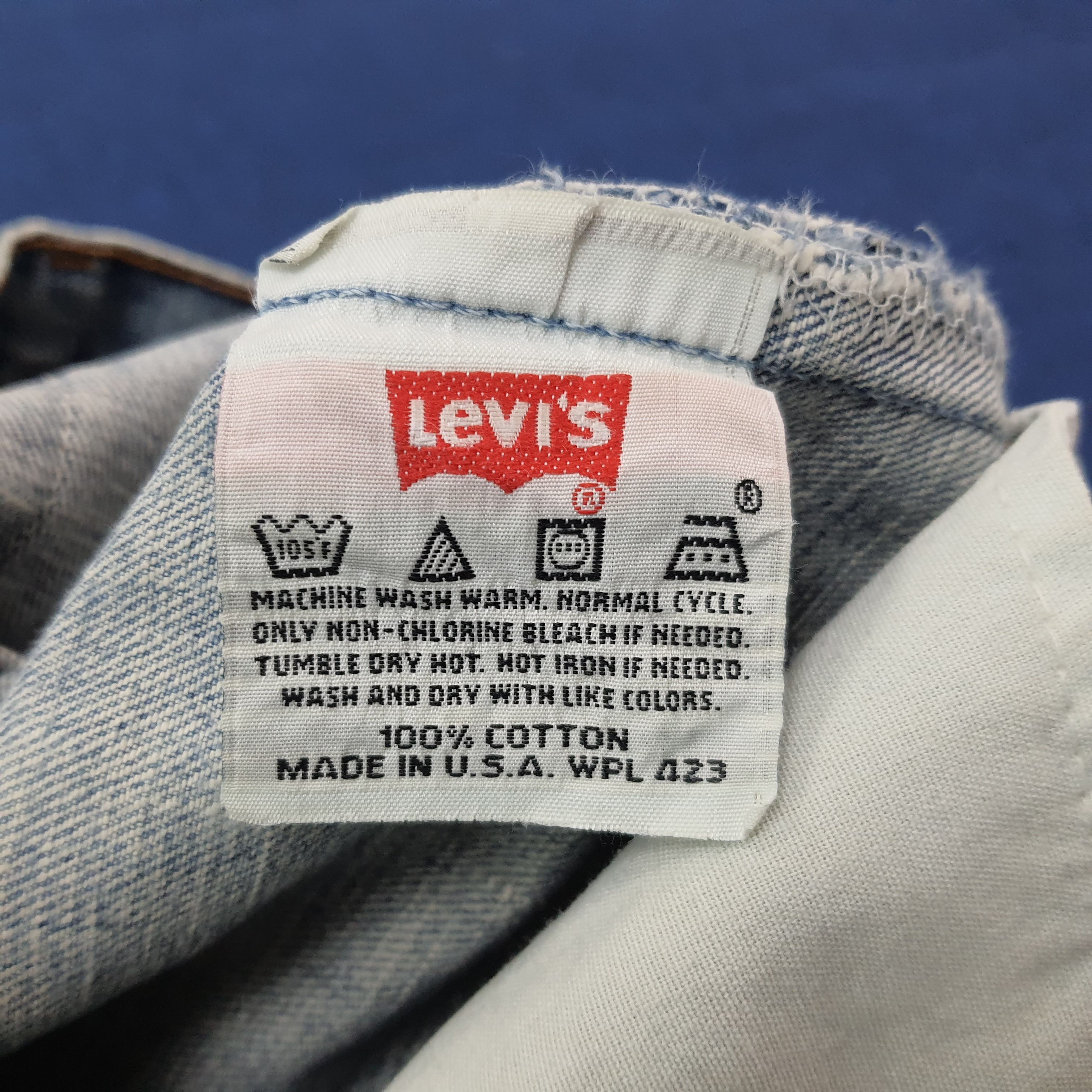 Levi's Vintage Levi's 501 Distressed Style Jeans C228N35 Size US 28 / EU 44 - 7 Thumbnail