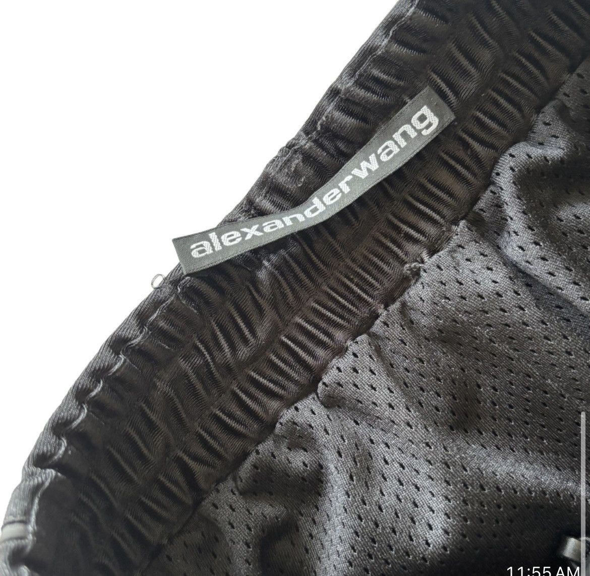 Alexander Wang Alexander Wang Black Shiny Track Pants Size US 31 - 5 Thumbnail