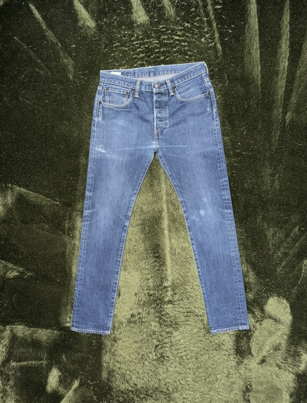 Levi's [W31/L32] Levi’s 501 S Leather Label Vintage Wash Size US 31 - 1 Thumbnail