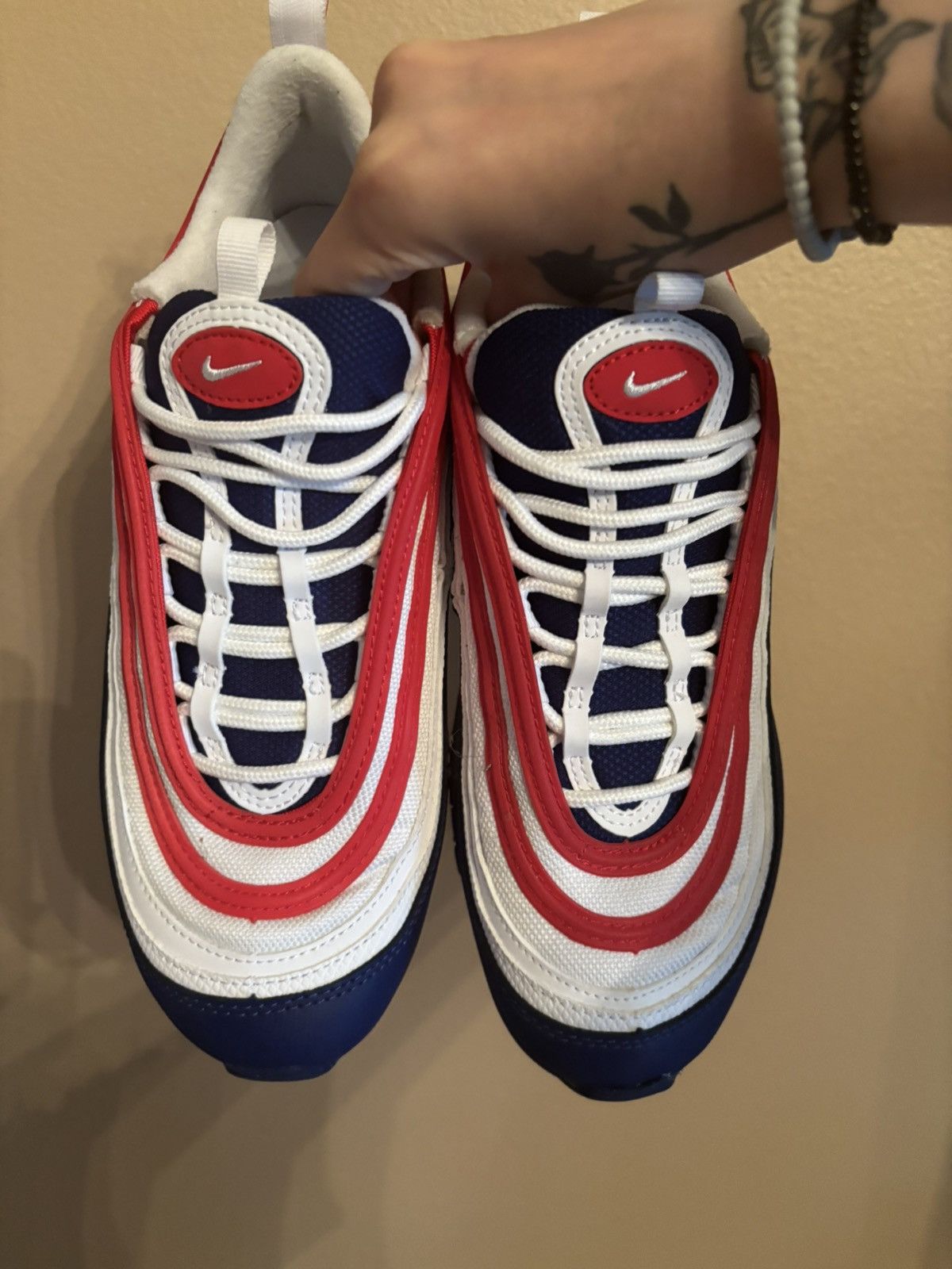 Nike Nike Air Max 97 GS 'USA' Size US 7 / EU 40 - 3 Thumbnail
