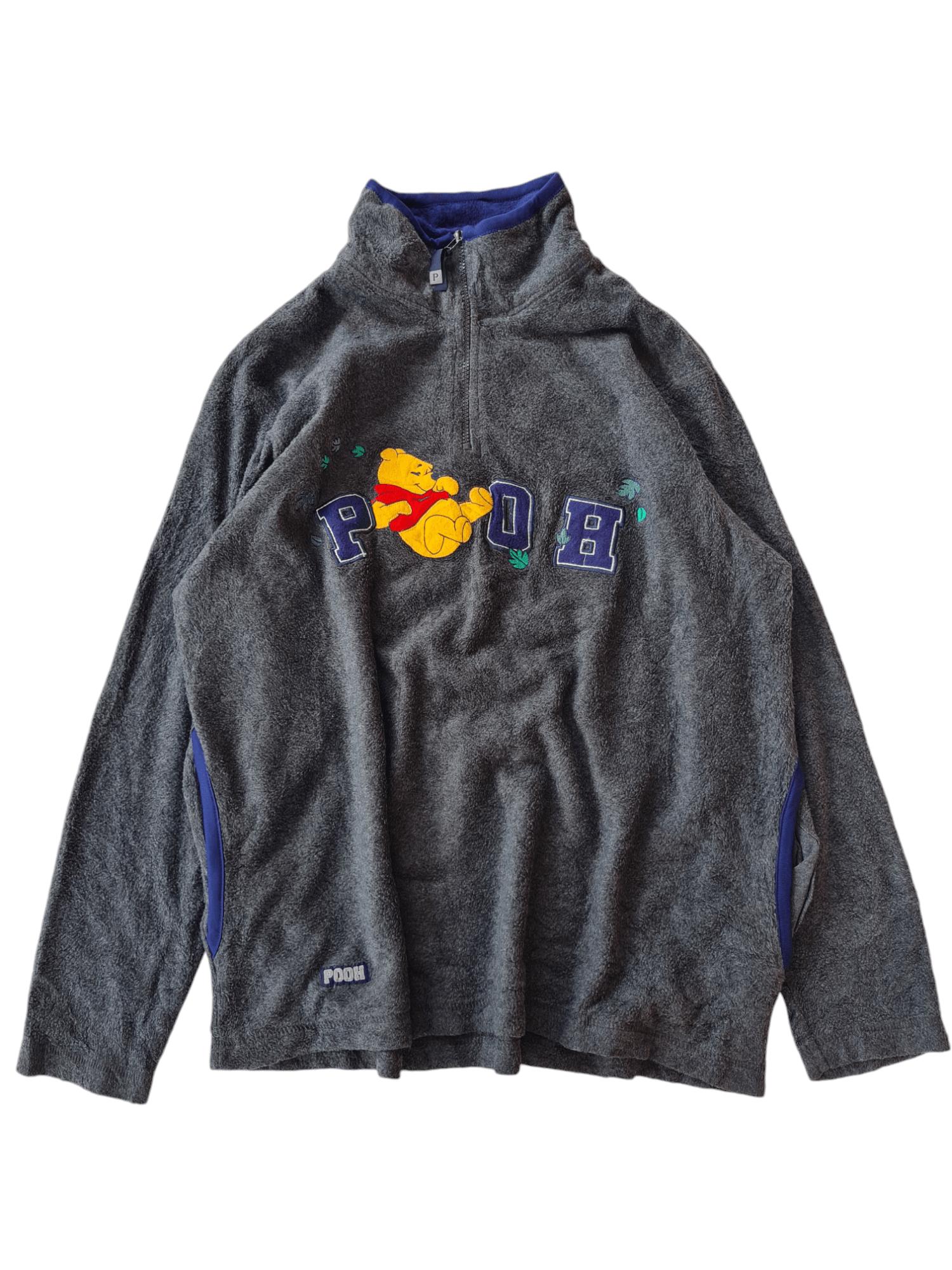 Disney × Vintage Vintage Pooh Fleece Jacket Size US L / EU 52-54 / 3 - 1 Thumbnail