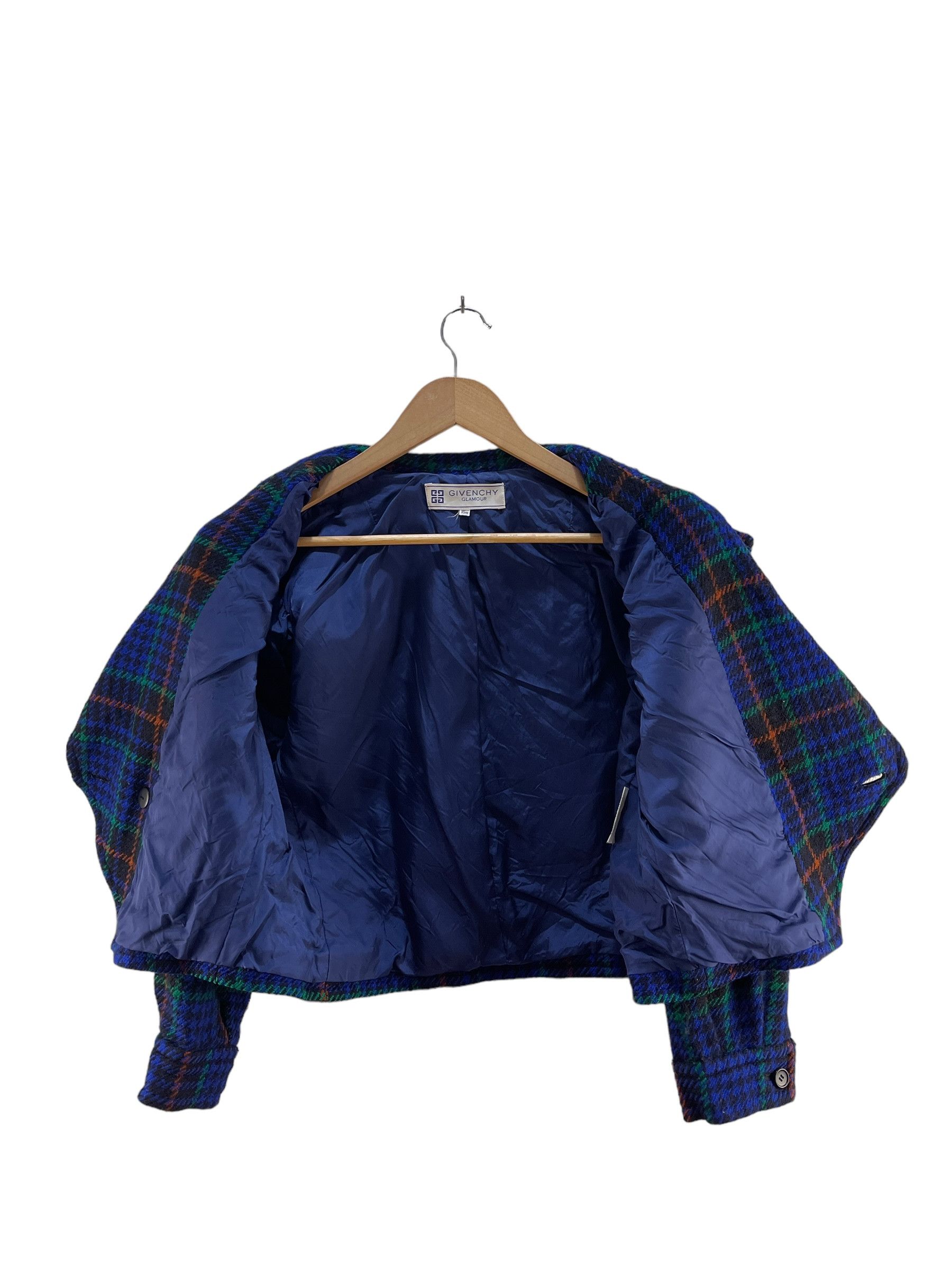 Givenchy Vintage Givenchy Glamour Tweed Jacket Size S / US 4 / IT 40 - 3 Thumbnail