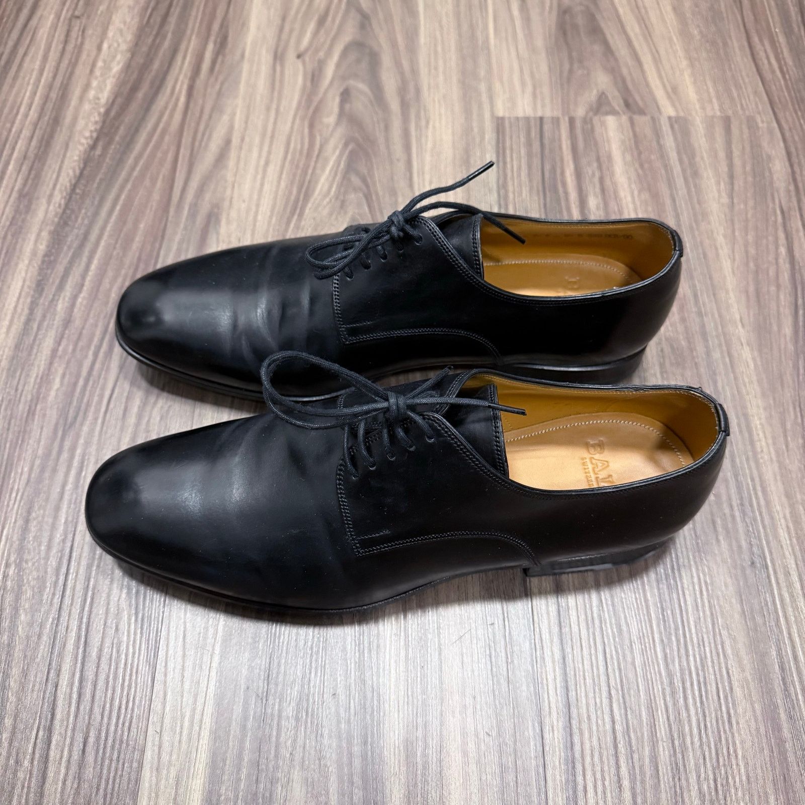 Bally Bally Black Derby Dress Shoes with box | Sz US8.5 EU41.5 Size US 8.5 / EU 41-42 - 11 Thumbnail