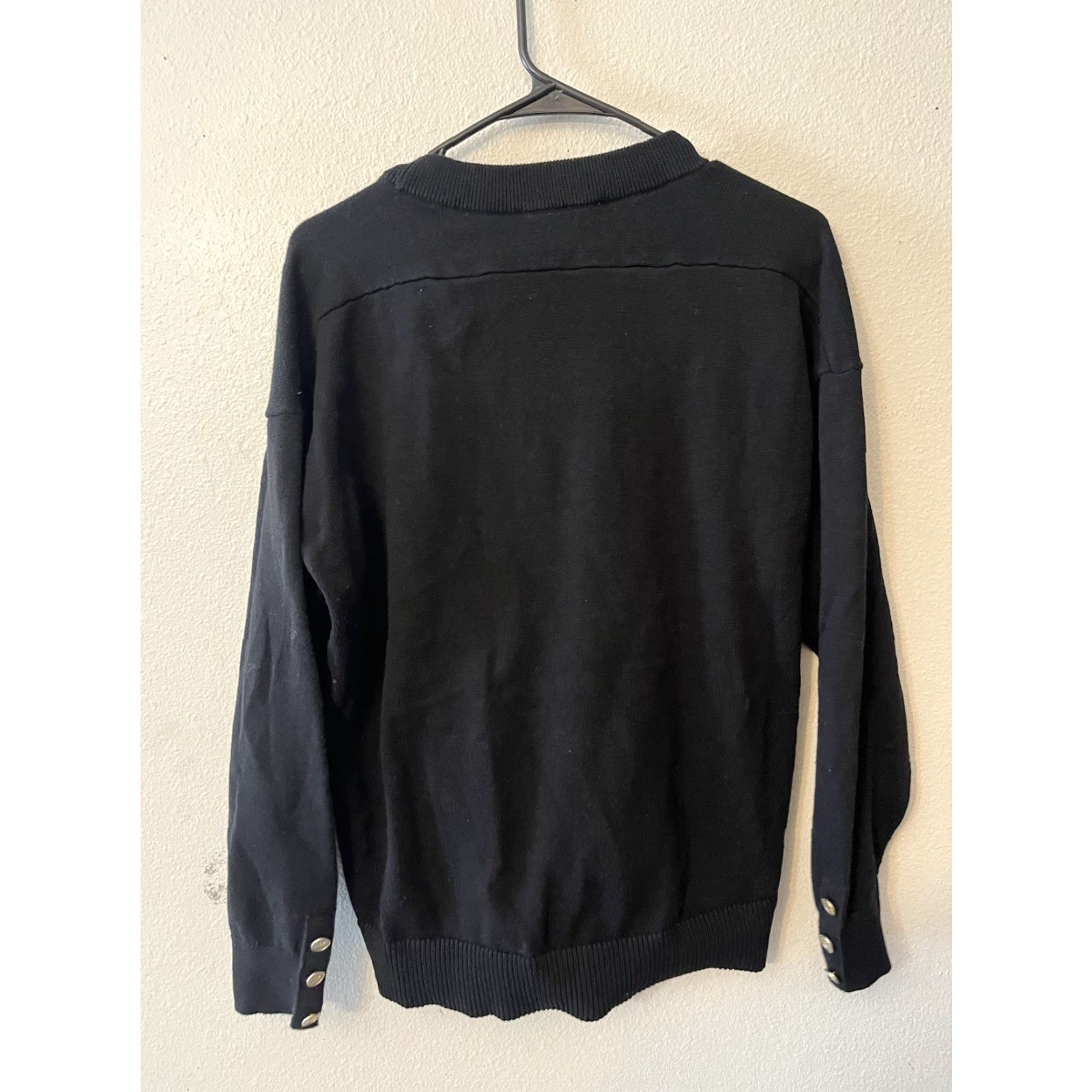 Vintage VINTAGE Michael Kors Black Crewneck Sweater Adult Medium Knit Pullover Womens Size M / US 6-8 / IT 42-44 - 2 Thumbnail