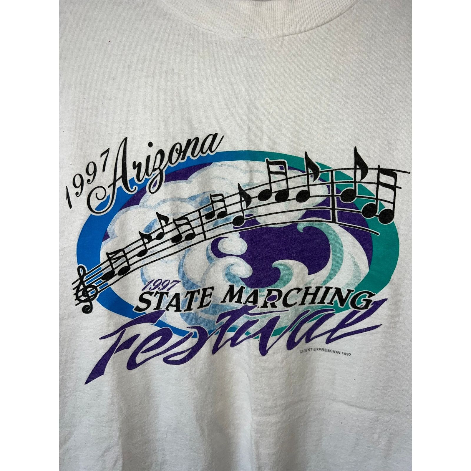 Delta Vintage Arizona State Shirt Marching Band Festival Tee 90s Size US L / EU 52-54 / 3 - 4 Thumbnail