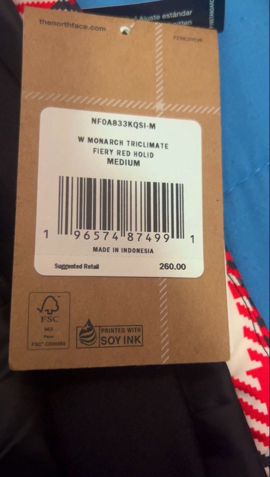 The North Face The North Face Monarch Tri Climate Jacket Size M / US 6-8 / IT 42-44 - 10 Thumbnail