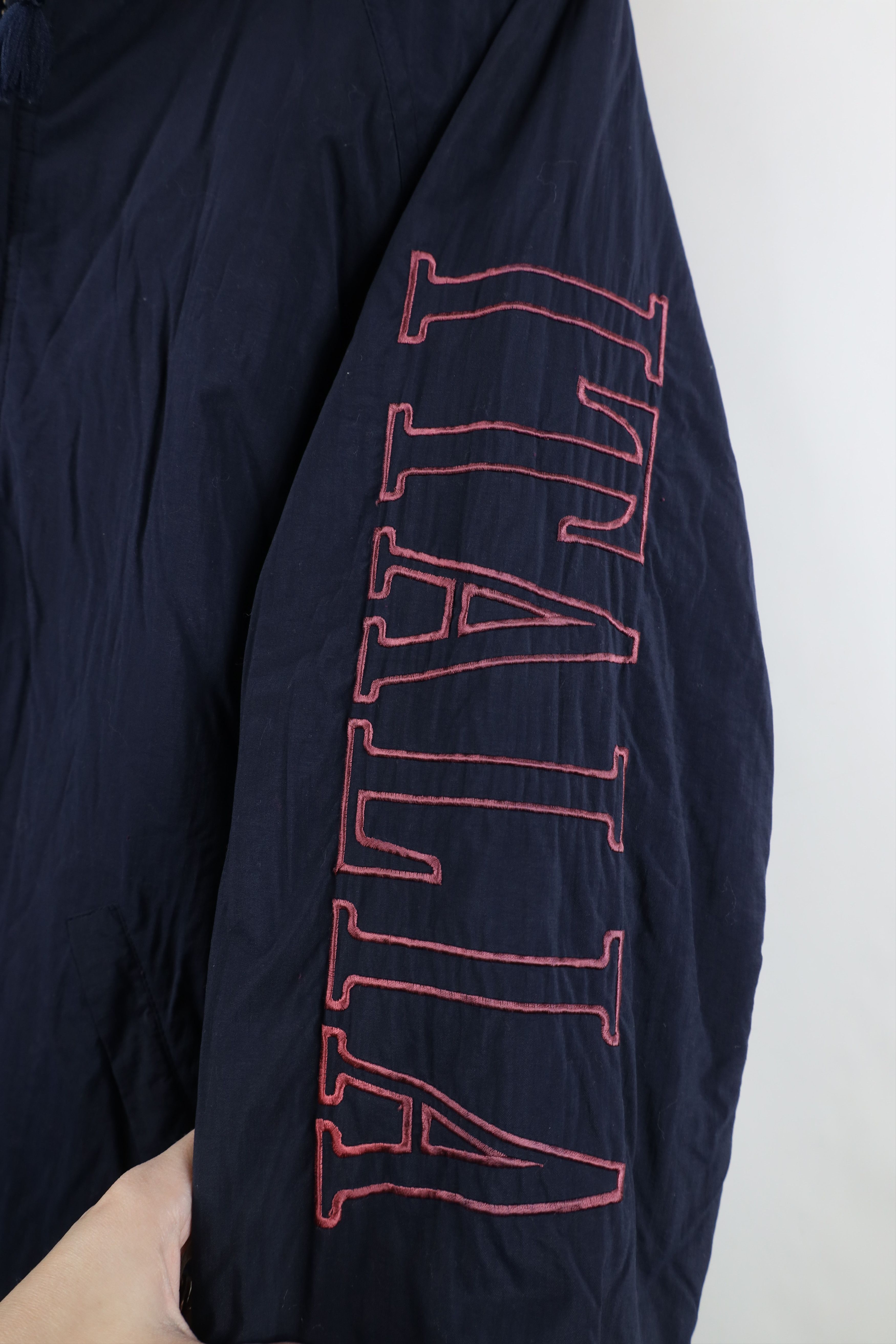 Fila Vintage 90s Fila Spell Fleece Lined Half Zip Hooded Jacket Size US M / EU 48-50 / 2 - 5 Thumbnail