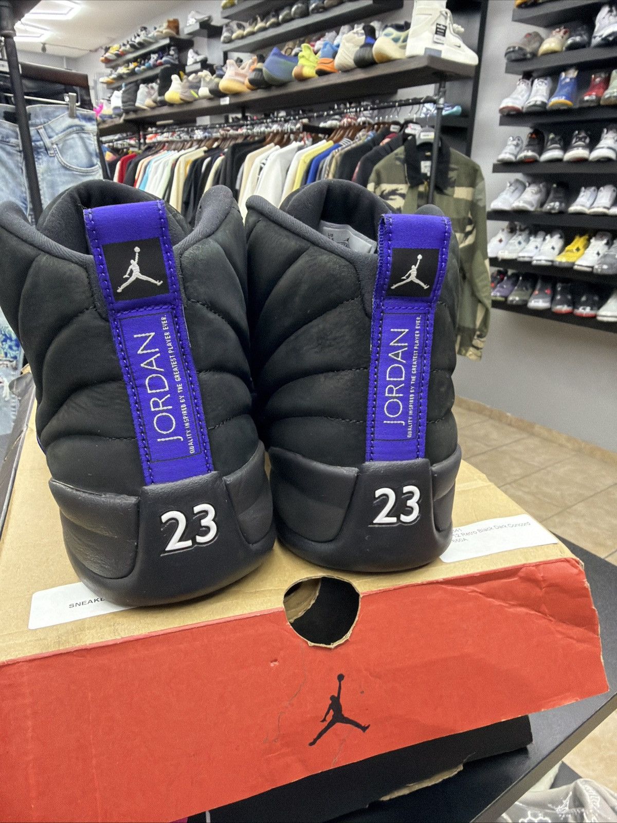 Jordan Brand Size 10.5 - Air Jordan 12 Retro Dark Concord Used OG All Size US 10.5 / EU 43-44 - 17 Thumbnail