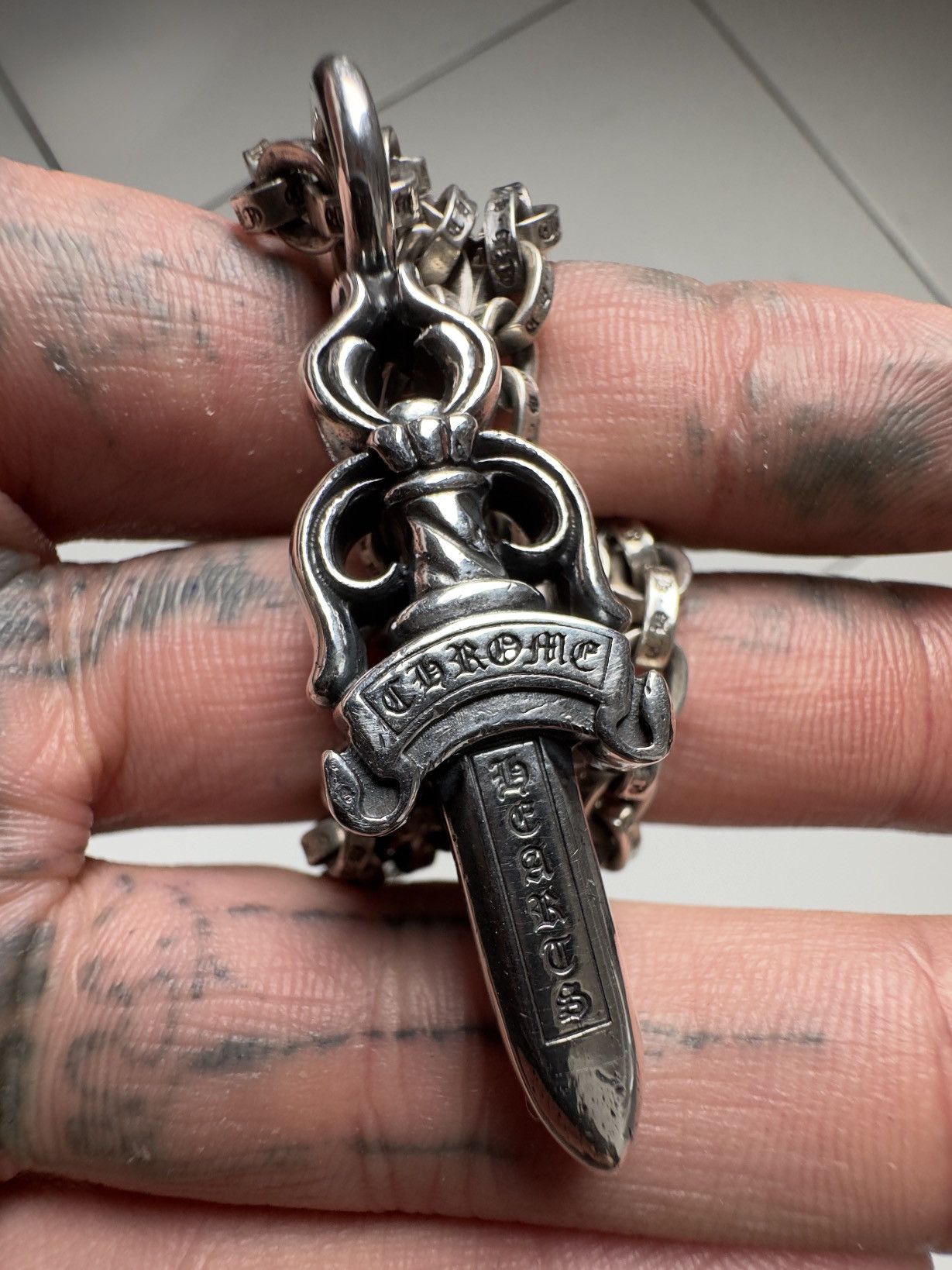 Chrome Hearts Chrome Hearts Double Dagger Pendant Size ONE SIZE - 3 Thumbnail