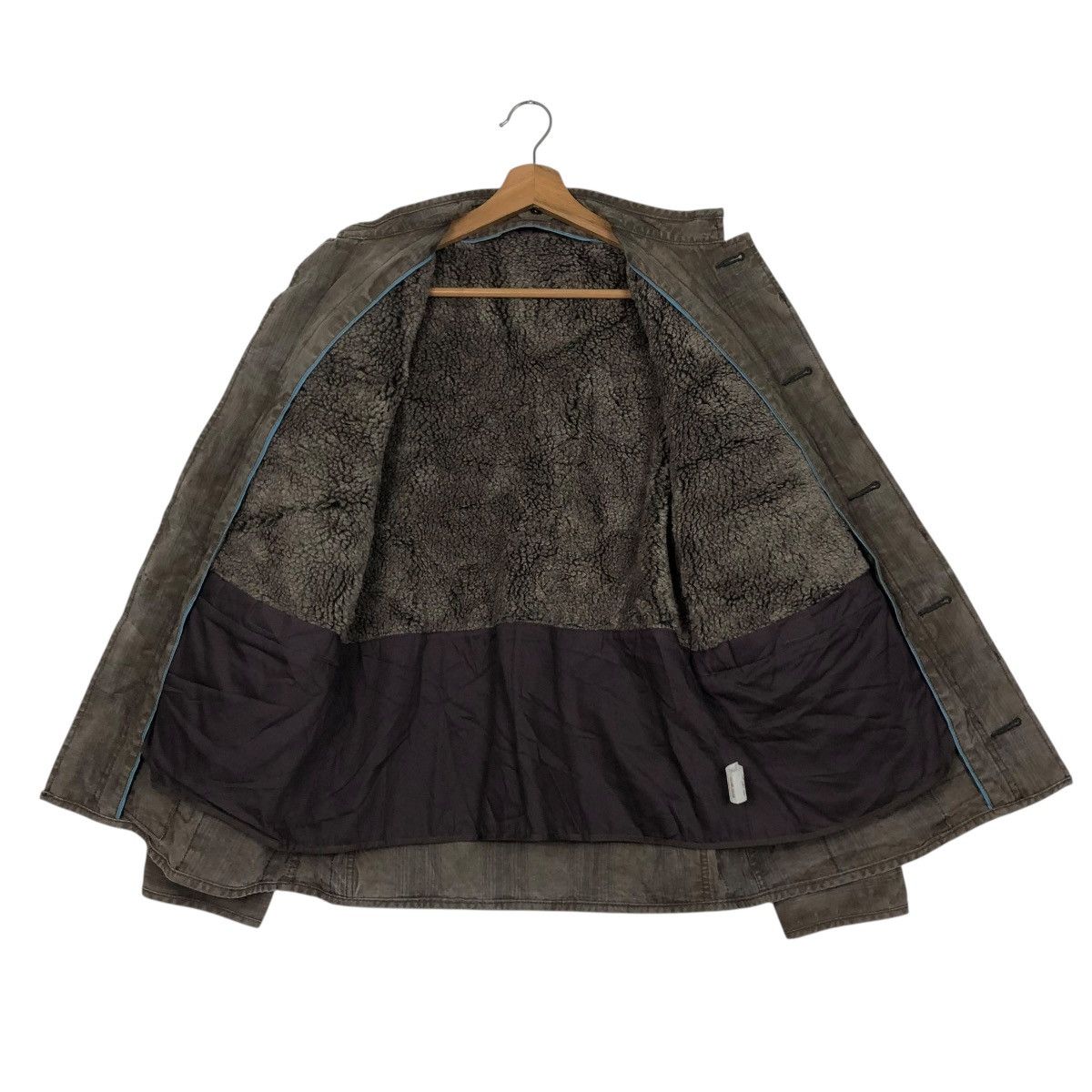 Hysteric Glamour 🔥VINTAGE BIKER JACKET CARGO POCKET PATCH WORK R.NEWBOLD Size US L / EU 52-54 / 3 - 15 Thumbnail