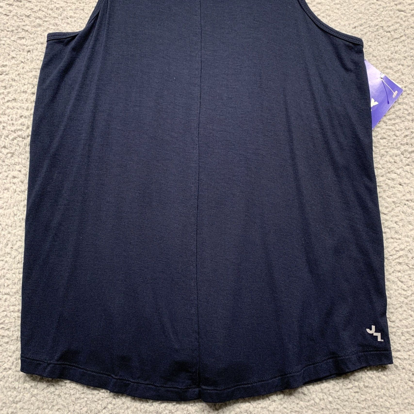 Vintage Joy Lab Athletic Racerback Tank Top Womens XS Scoop Neck Dark Blue NWT Logo Size XS / US 0-2 / IT 36-38 - 3 Thumbnail