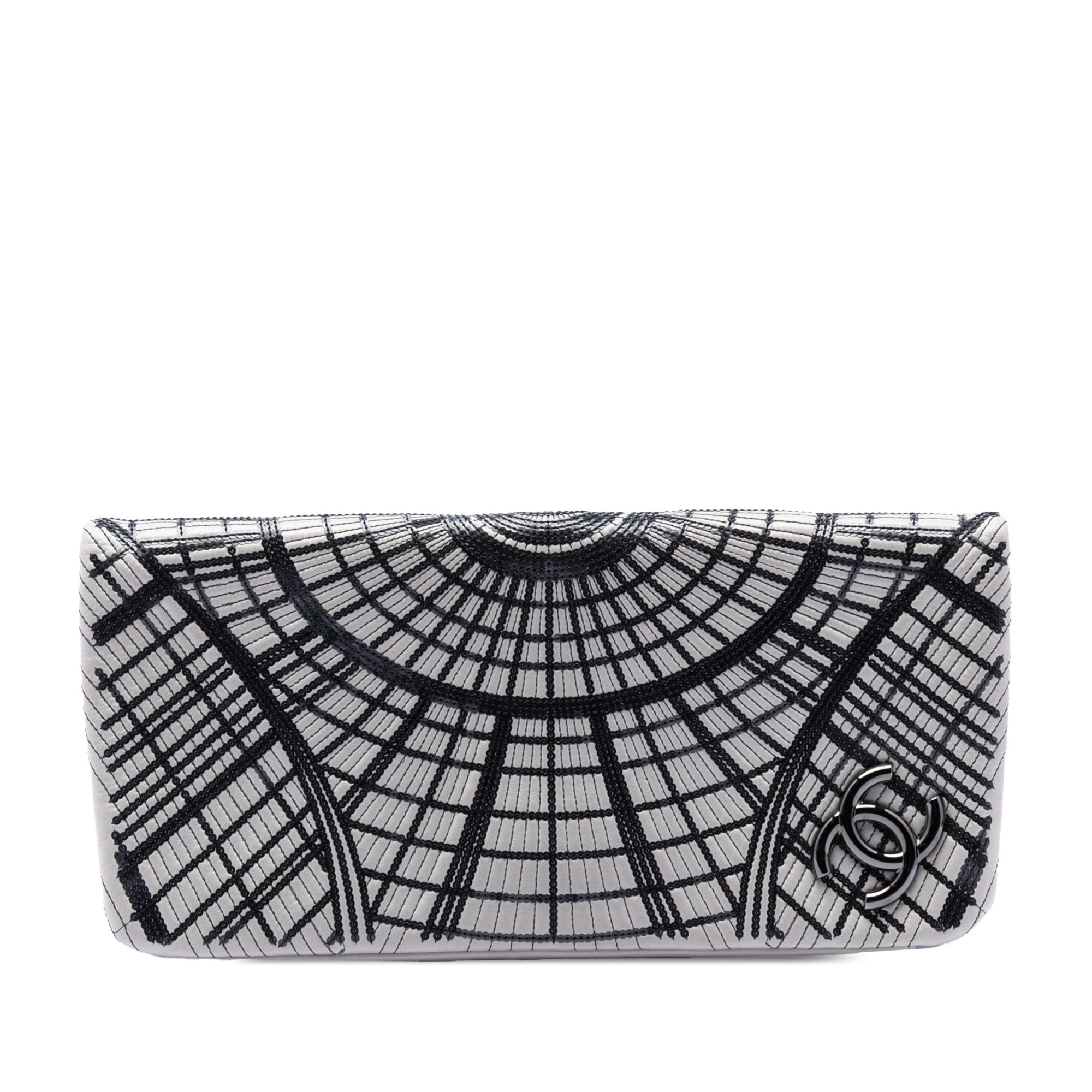 Chanel Sequin Embellished Lambskin Grand Palais Clutch Size ONE SIZE - 1 Thumbnail