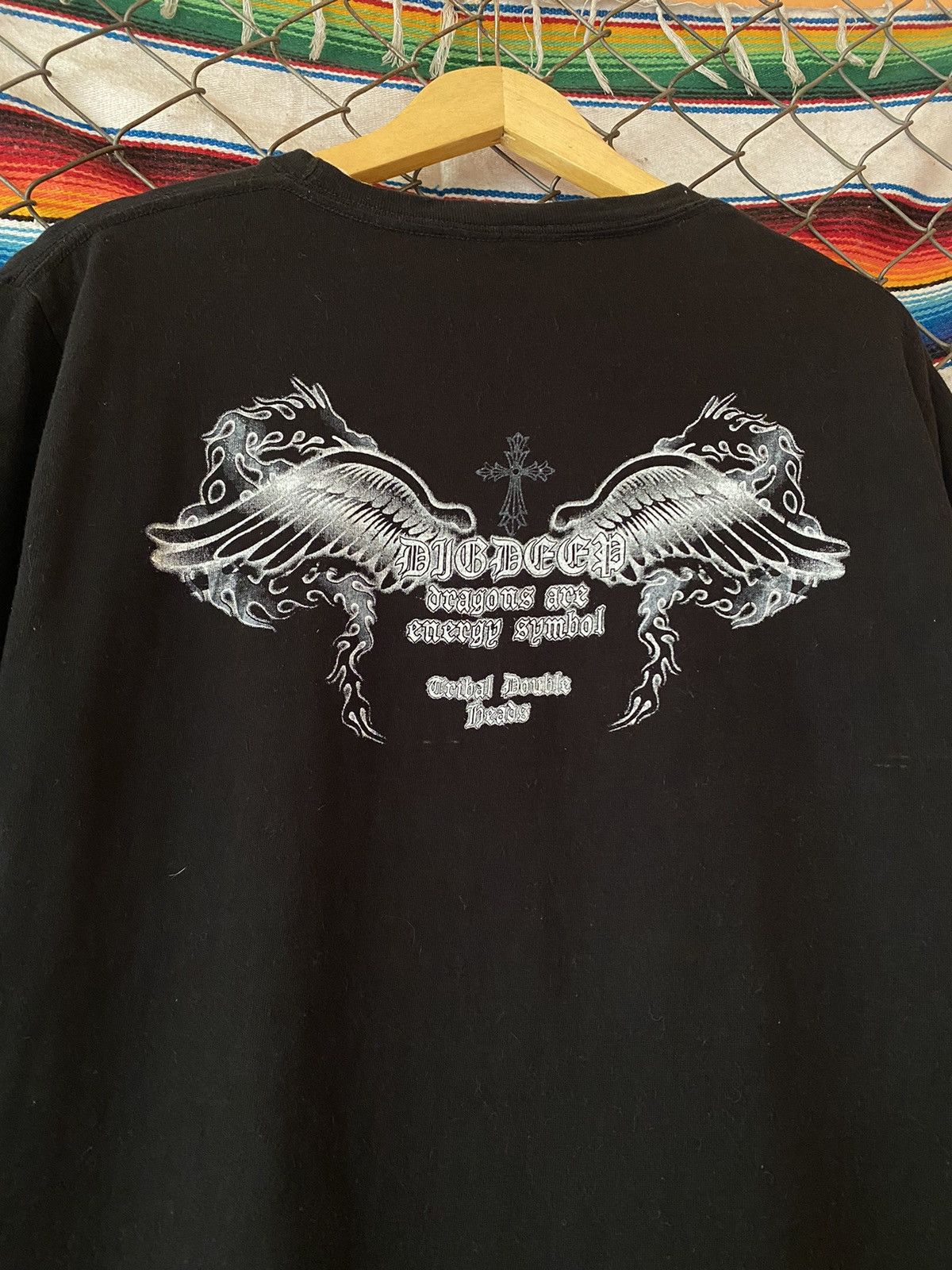 Hysteric Glamour Y2k Big Deep punk cross ifsixwasnine tshirt Size US L / EU 52-54 / 3 - 3 Thumbnail