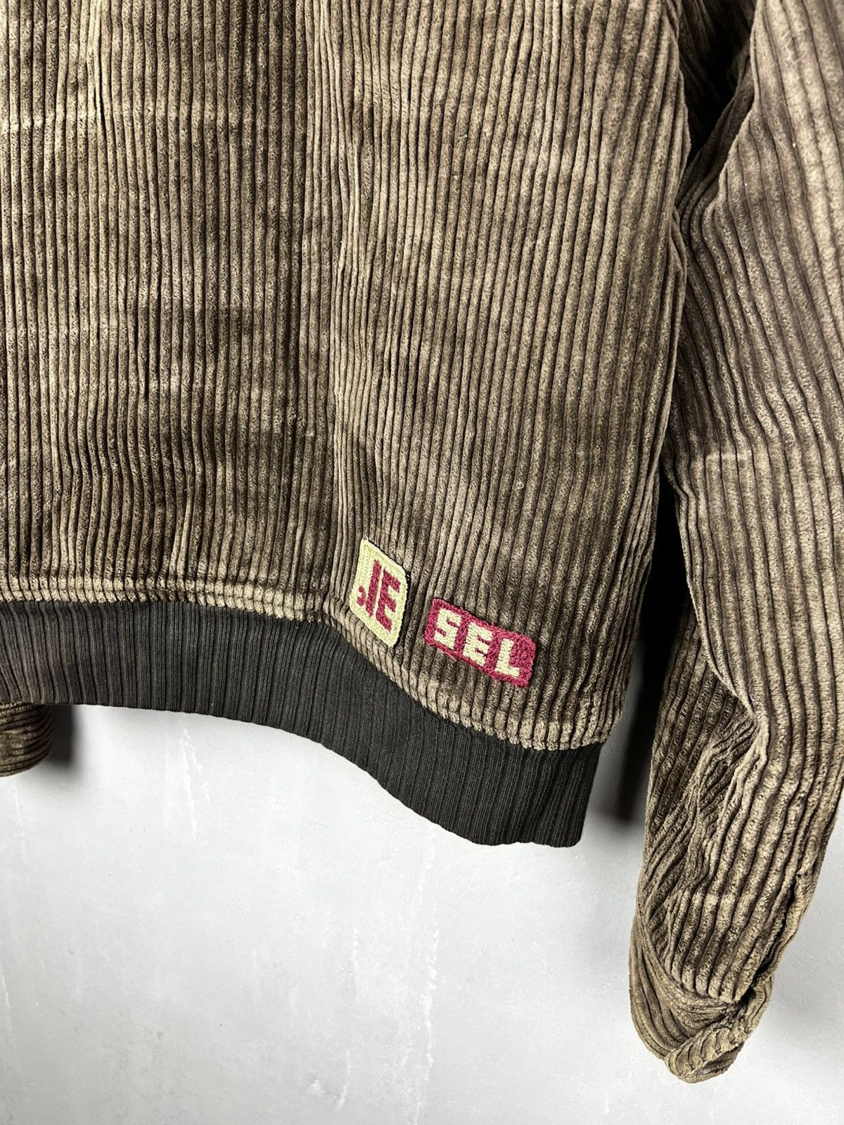 Diesel Vintage Diesel Bomber Jacket Corduroy Black Label Mens Size US M / EU 48-50 / 2 - 14 Thumbnail