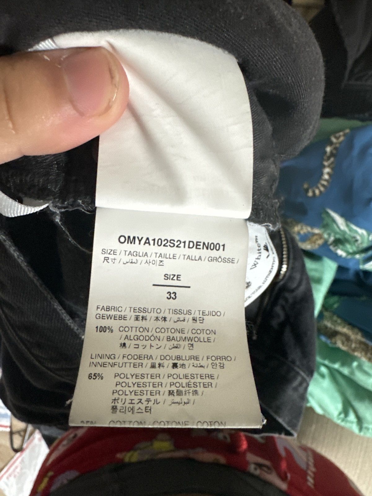 Off-White Off-White Denim Size US 33 - 8 Thumbnail