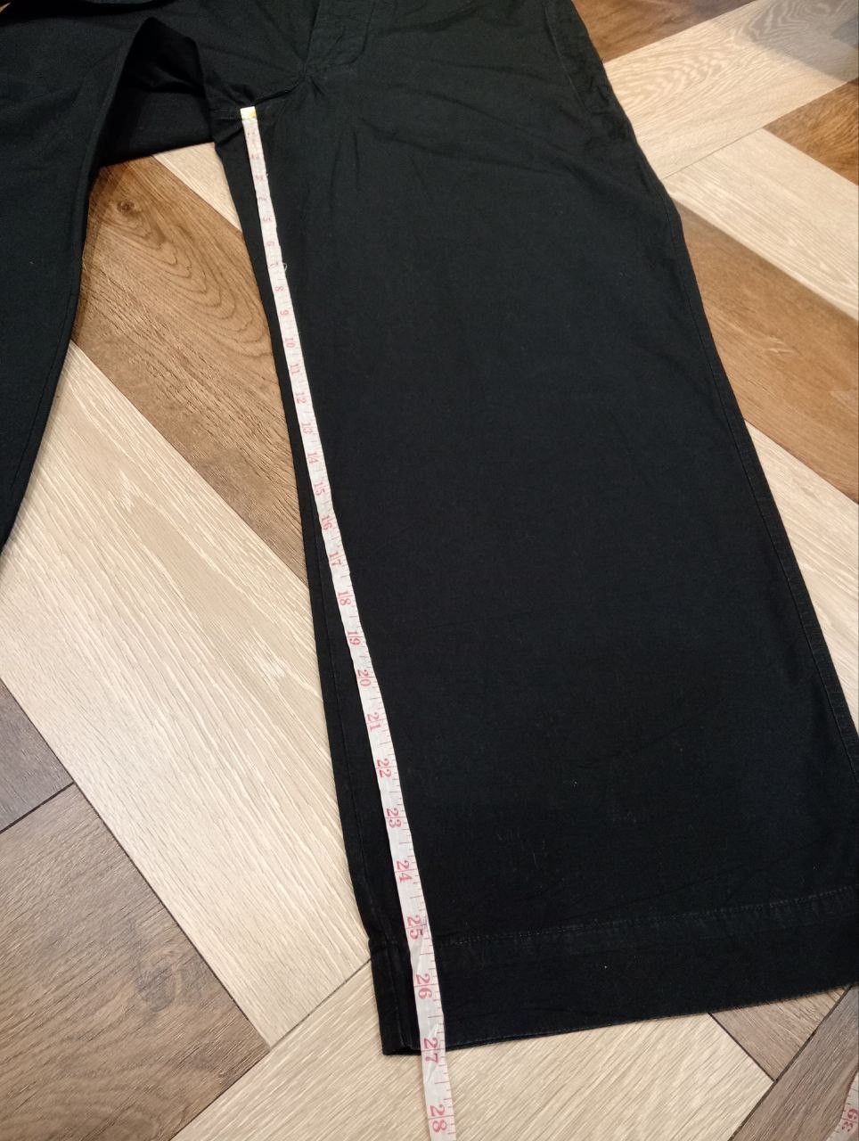 Margaret Howell MARGARET HOWELL WIDE BAGGY BLACK PANTS Size US 33 - 13 Thumbnail