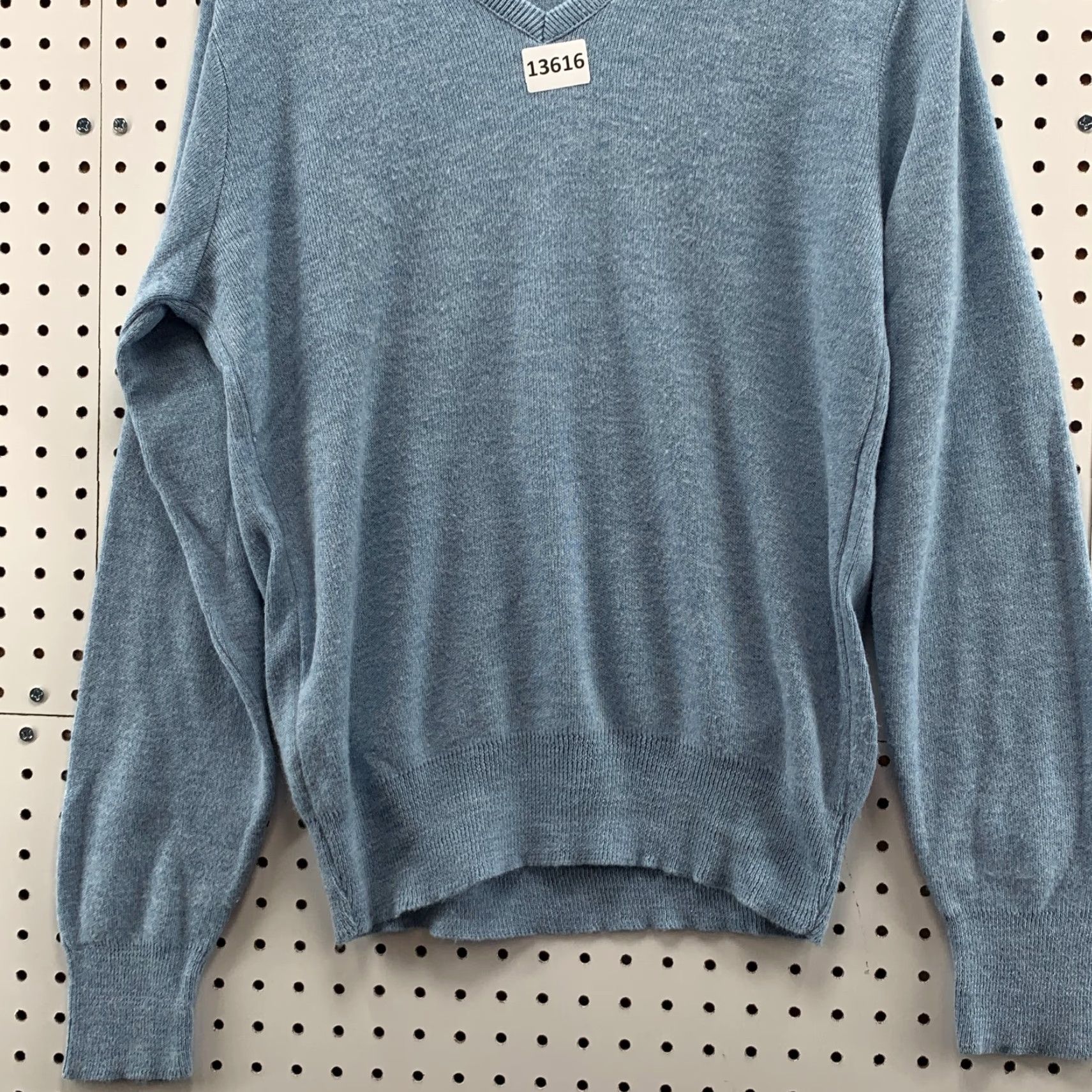 Vintage VINTAGE Puritan Blue Sweater Shirt Mens Adult Medium Long Sleeve V-Neck Orlon Acrylic Pullover G USA 90s Mens Size US M / EU 48-50 / 2 - 7 Thumbnail