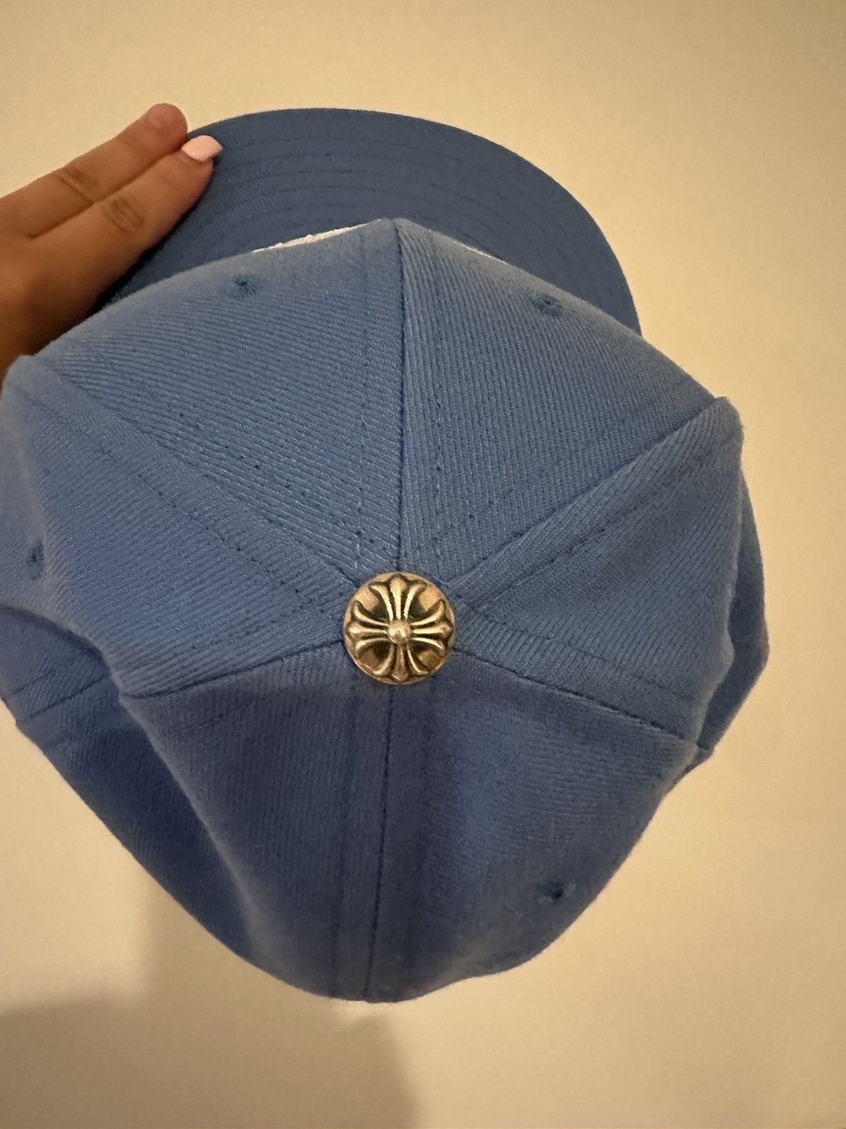 Chrome Hearts RARE Chrome Hearts Heart Embroidered Hat Size ONE SIZE - 4 Thumbnail
