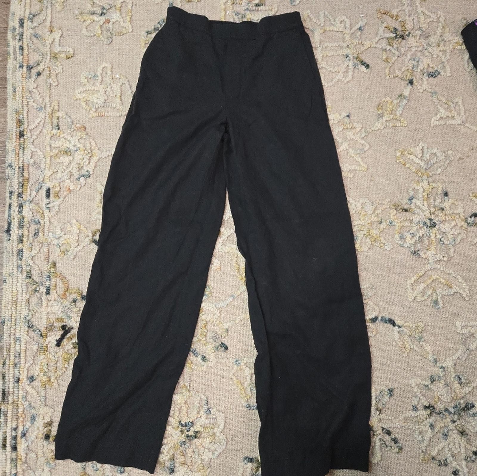 Madewell Madewell Pull-On Straight Pants in Drapey Twill Size 26" / US 2 / IT 38 - 2 Thumbnail