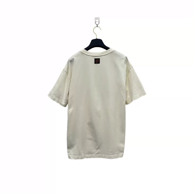Louis Vuitton louis vuitton White beaded embroidered short sleeve Size US M / EU 48-50 / 2 - 4 Thumbnail