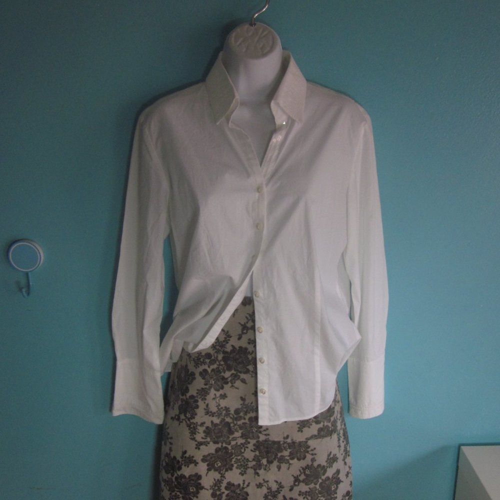 Weber Gerry Weber White Blouse M / L Size M / US 6-8 / IT 42-44 - 5 Thumbnail