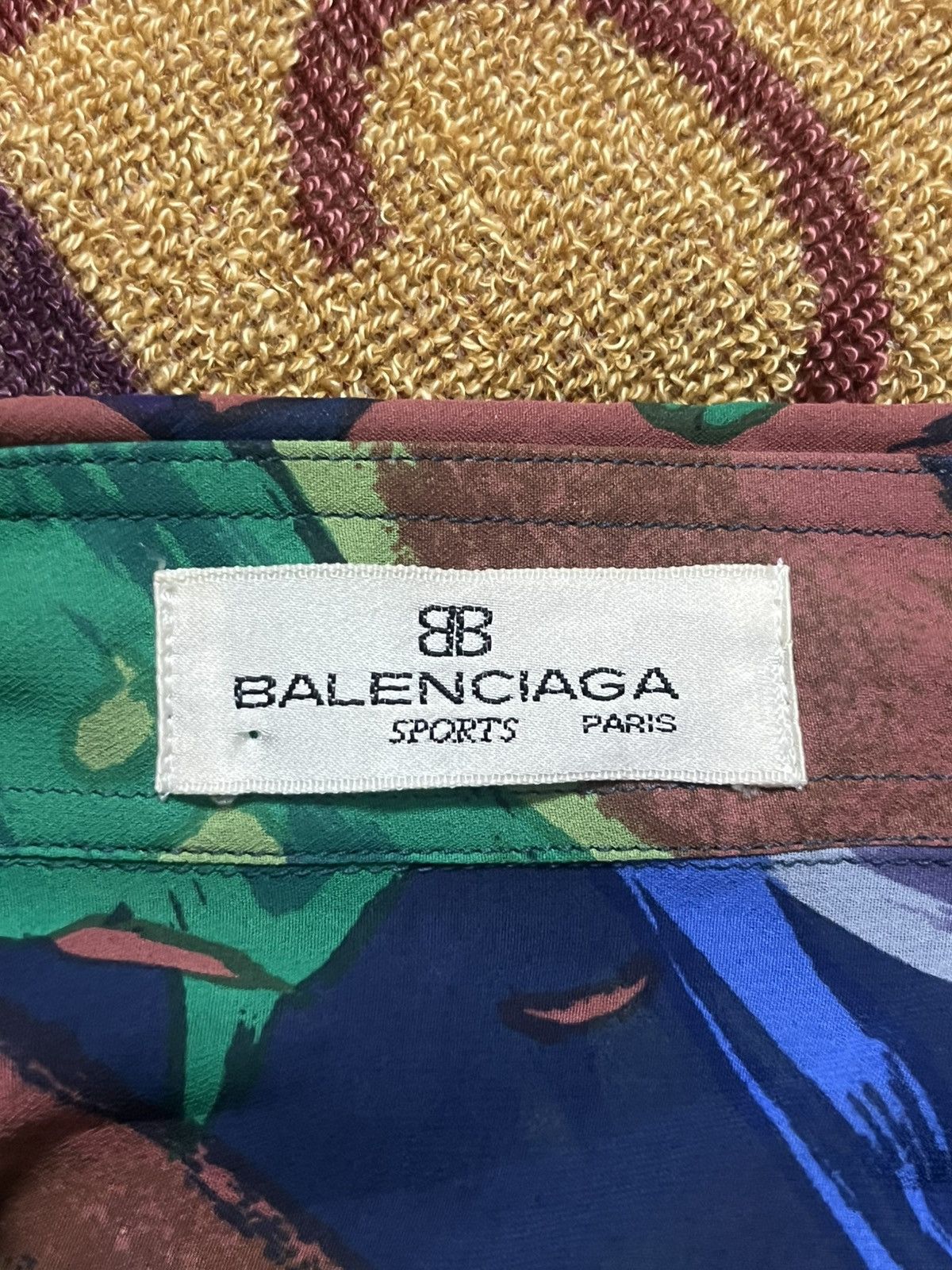 Balenciaga Balenciaga Silk Shirt With Two Pocket Size US L / EU 52-54 / 3 - 4 Thumbnail