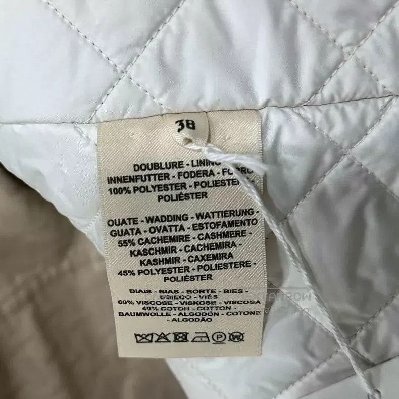 Hermes Hermes Quilted vest with removable sleeves beige coat Size XS / US 0-2 / IT 36-38 - 7 Thumbnail