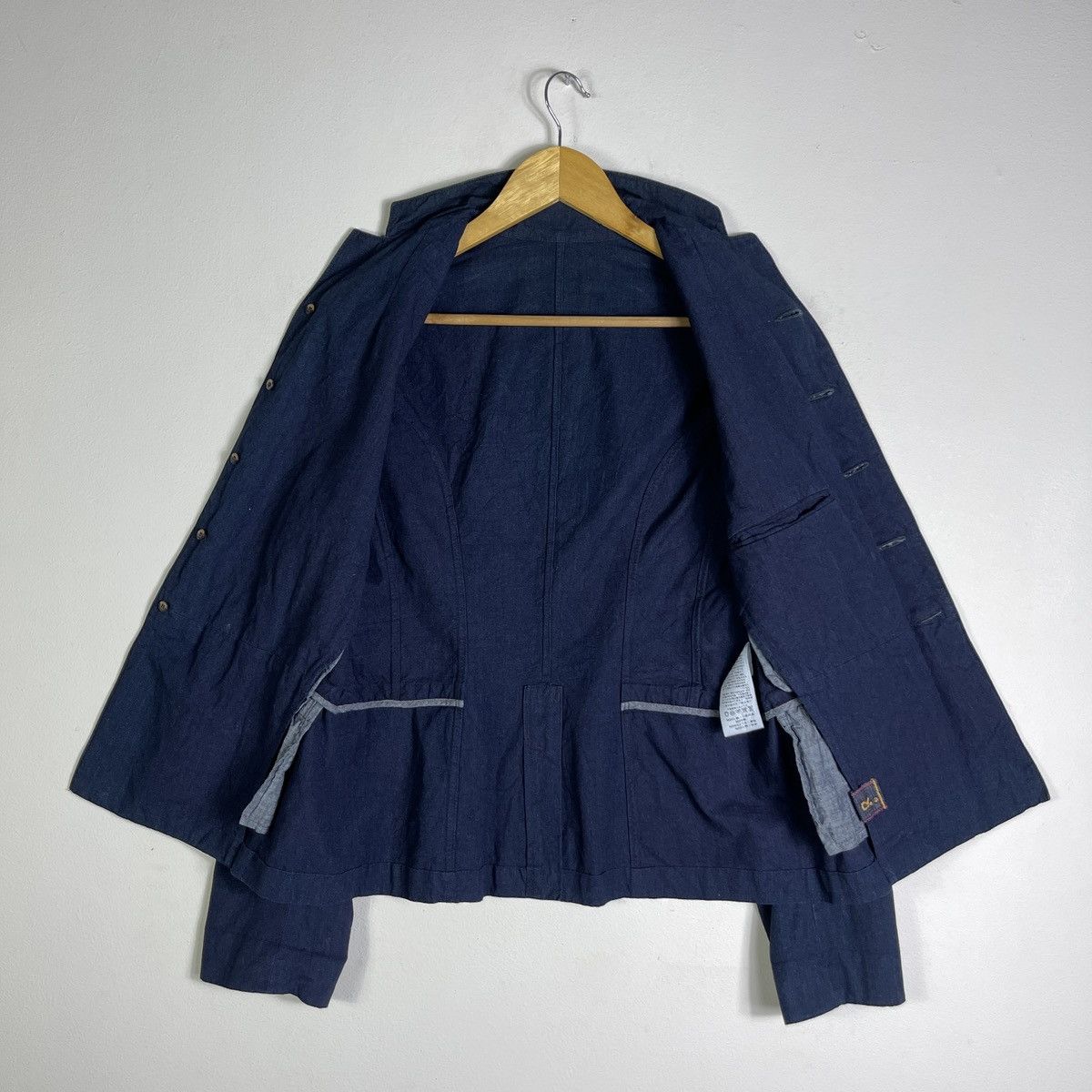 45rpm 45rpm Indigo Chore Jacket — French × Japanese Fusion Size US M / EU 48-50 / 2 - 3 Thumbnail