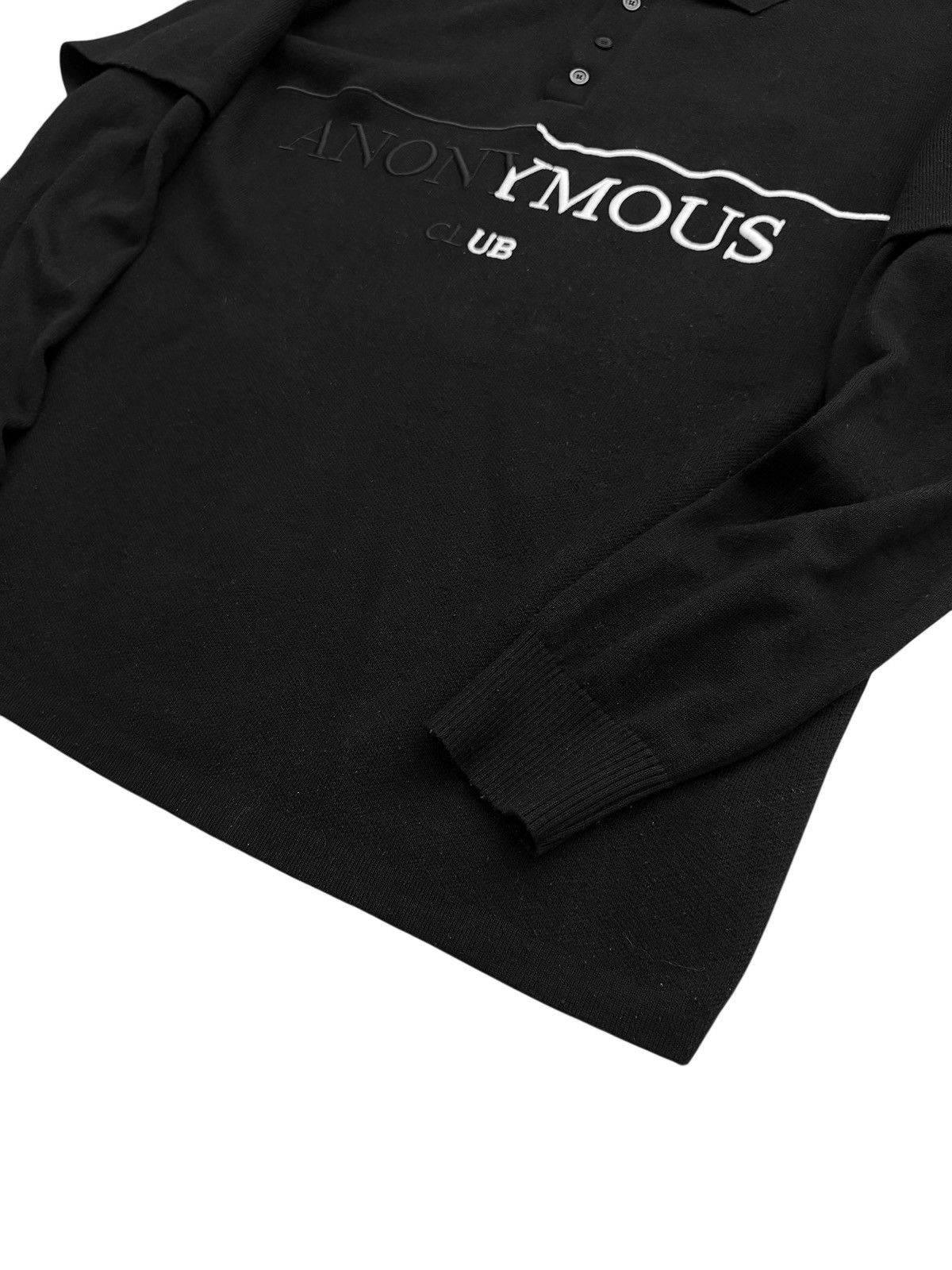 Anonymous Club Skully Balaclava Hybrid Knit Heritage Rugby Polo Shirt Size US S / EU 44-46 / 1 - 5 Thumbnail