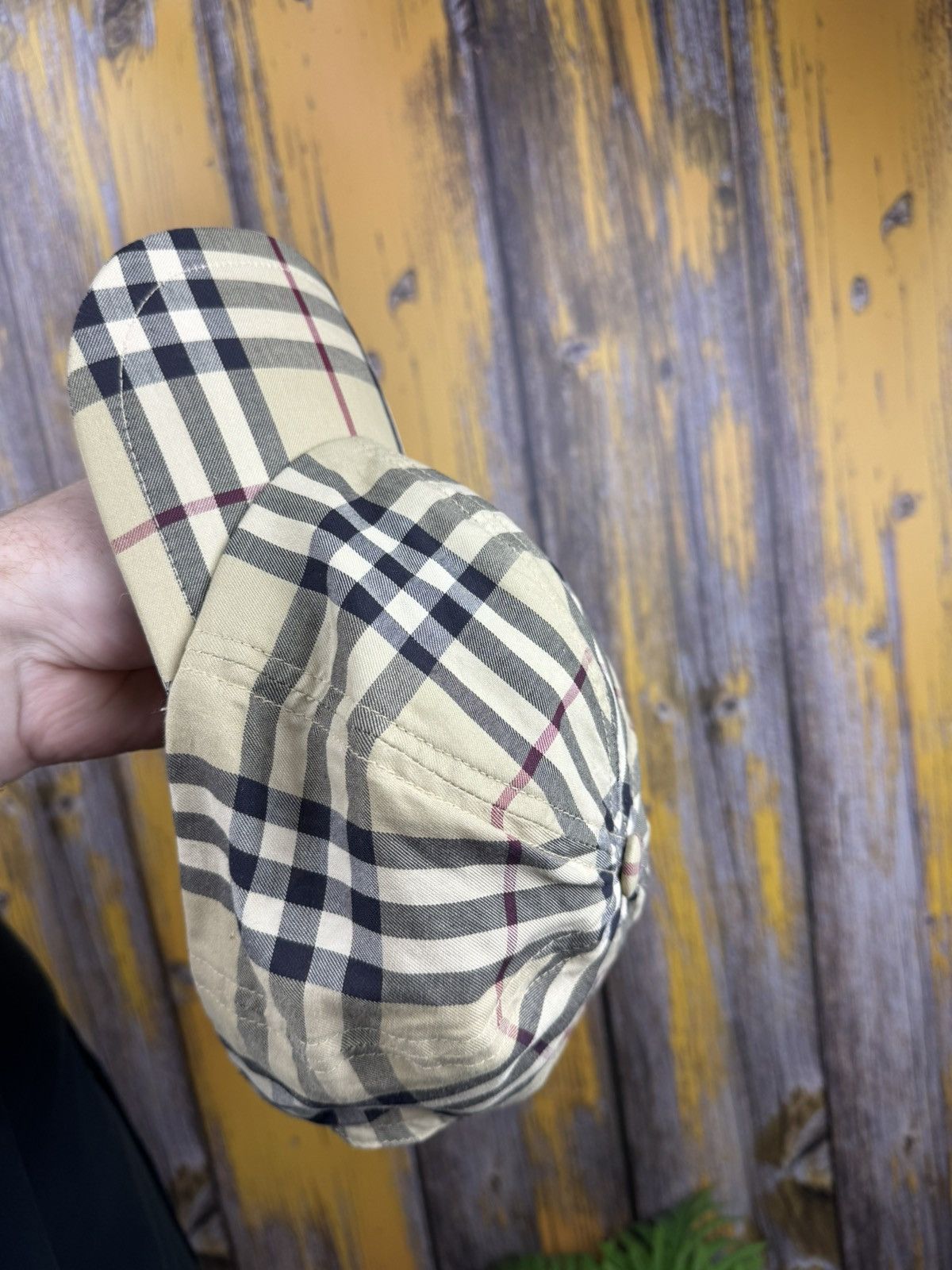 Burberry Burberry Classic Multi-Color Check Print Baseball Cap Hat Size ONE SIZE - 11 Thumbnail
