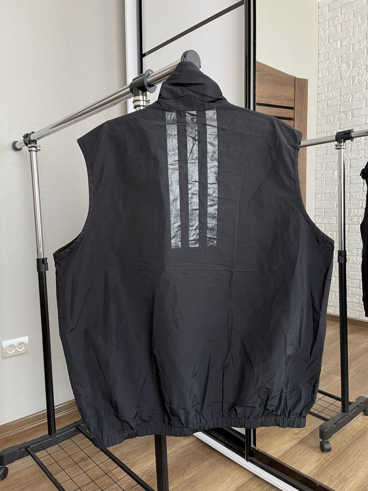 Adidas Y-3 Adidas Yohji Yamamoto Zip Vest Jacket Vintage Size US XXL / EU 58 / 5 - 3 Thumbnail