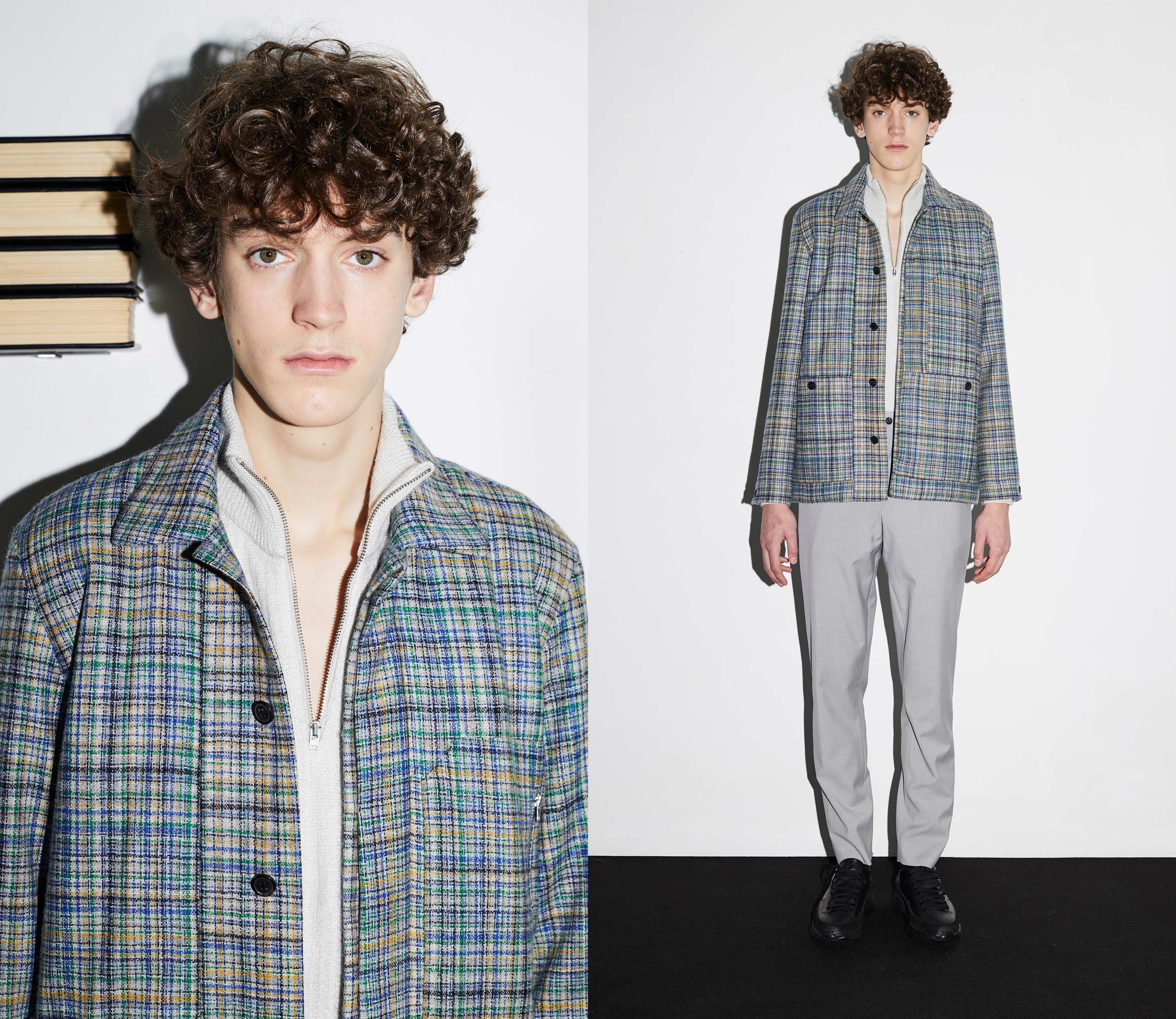 check coat size3 ジャケット・アウター wool Stephan Schneider