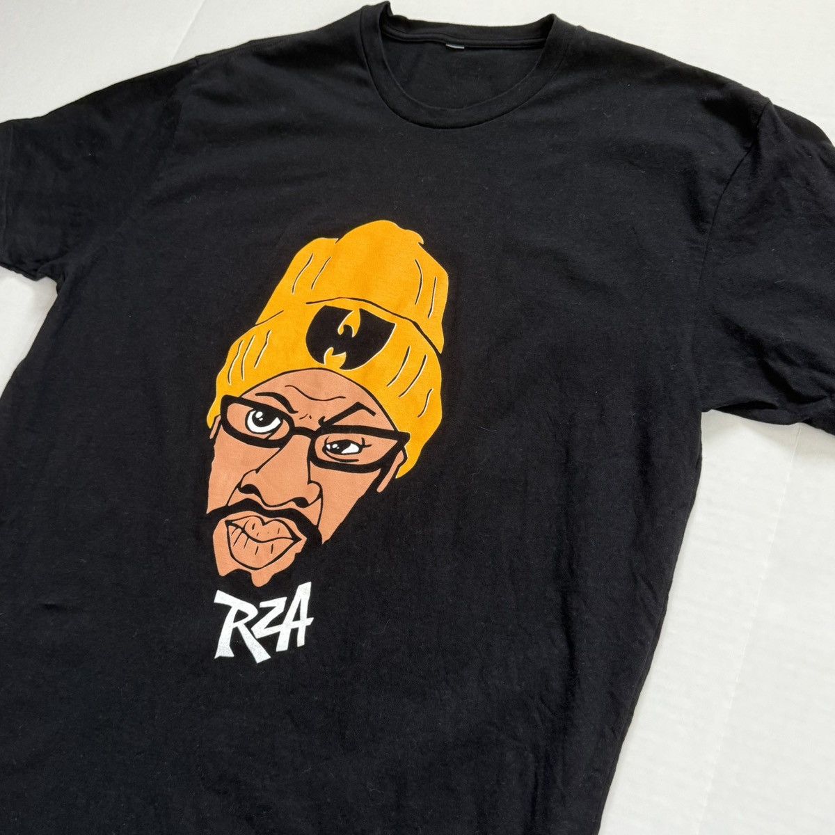 Wu-Tang Clan 🔴Wu-Tang Shirt Size XL Rza Cartoon Black Shirt Bobby Digital Size US XL / EU 56 / 4 - 7 Thumbnail