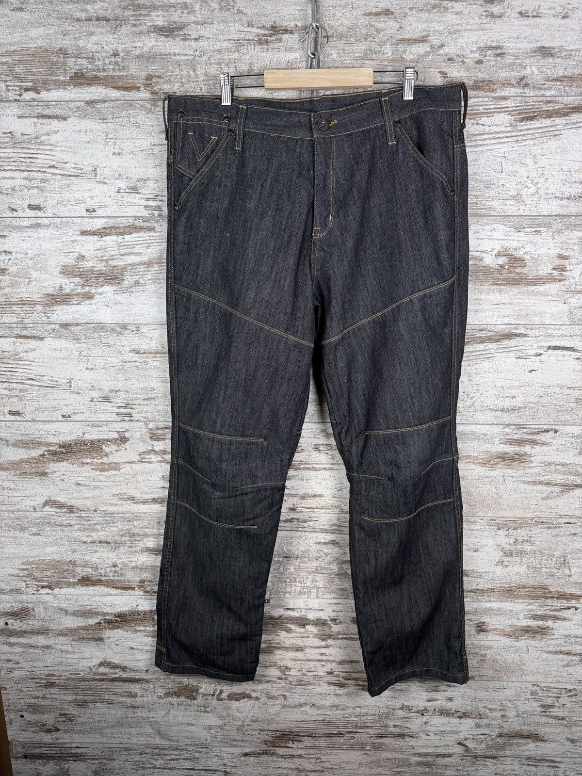 G-Star × Vintage Mens Vintage G star raw 96 jeans denim pants heritage embro Size US 36 / EU 52 - 1 Thumbnail