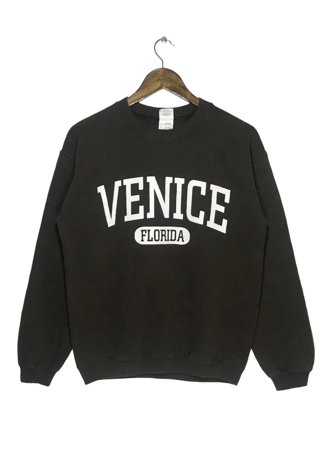 Gildan × Vintage Vintage Venice Florida Crewneck Sweatshirt Size US S / EU 44-46 / 1 - 1 Thumbnail