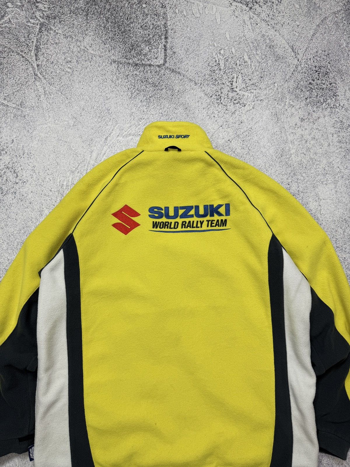 Japanese Brand VTG SUZUKI SPORT WORLD RALLY TEAM FLEECE JACKET Size US XL / EU 56 / 4 - 16 Thumbnail