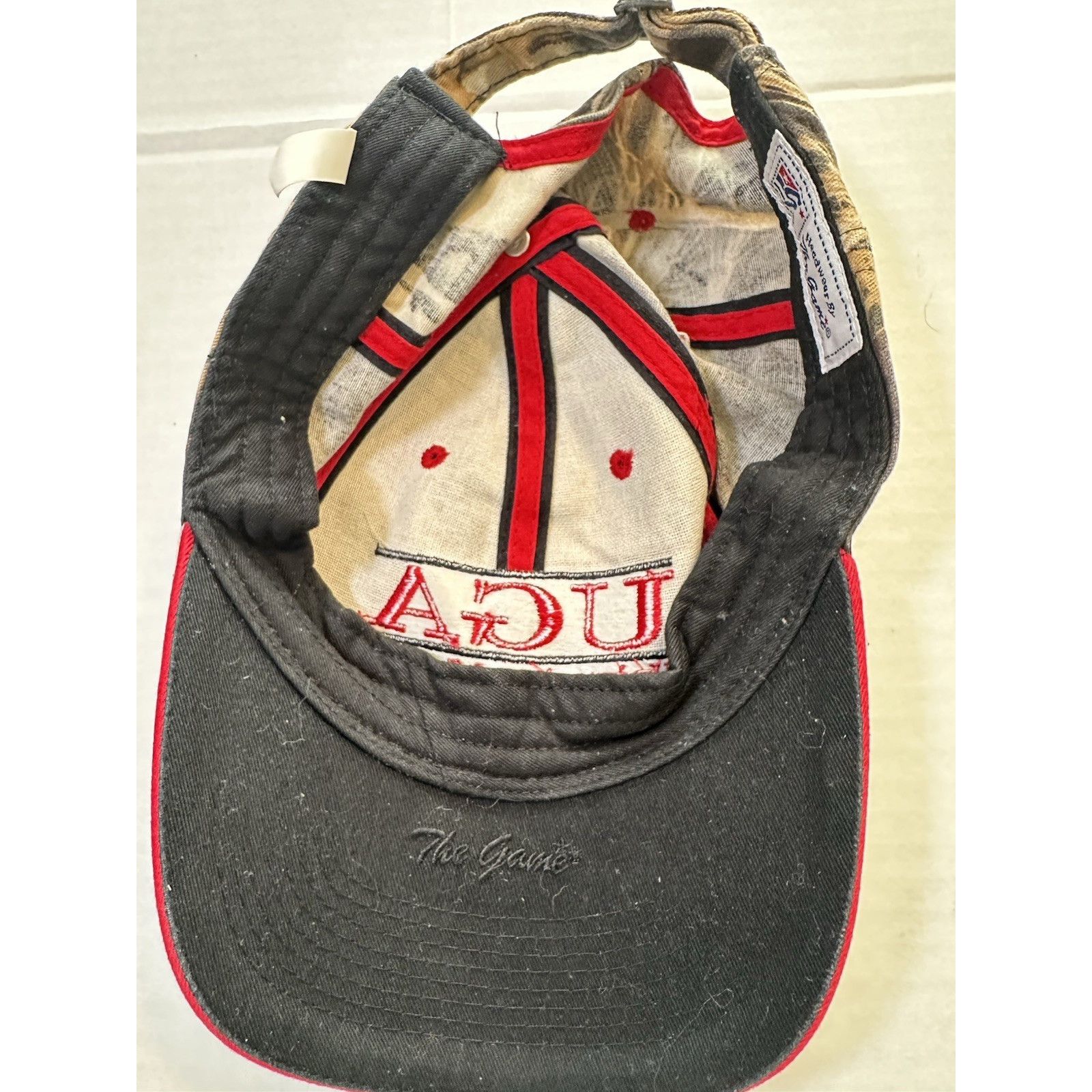 The Game The Game University Georgia Bulldogs Camo Hat/Cap SplitBar Size ONE SIZE - 11 Thumbnail