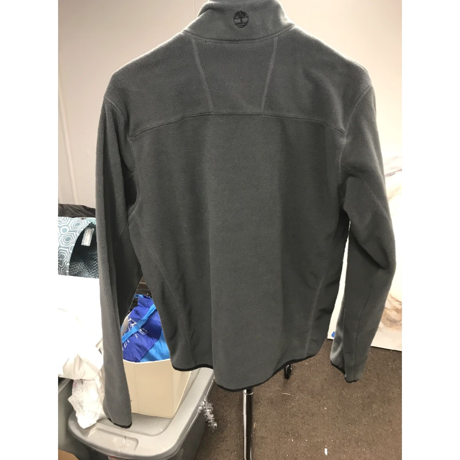 Timberland Timberland Jacket Mens M Gray Fleece Full Zip Long Sleeve 3 Pocket Overcoat Size US M / EU 48-50 / 2 - 5 Thumbnail